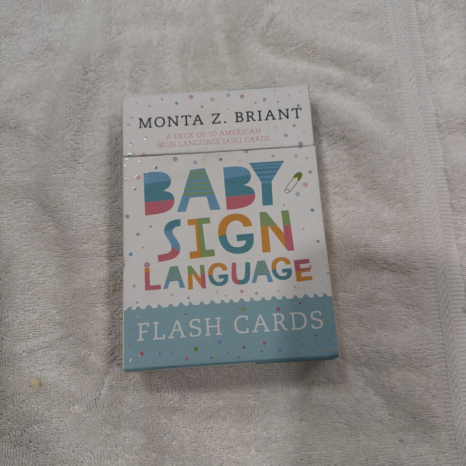 Baby Sign Language Flash Cards Deck of 50 Flash Cards With Pictures