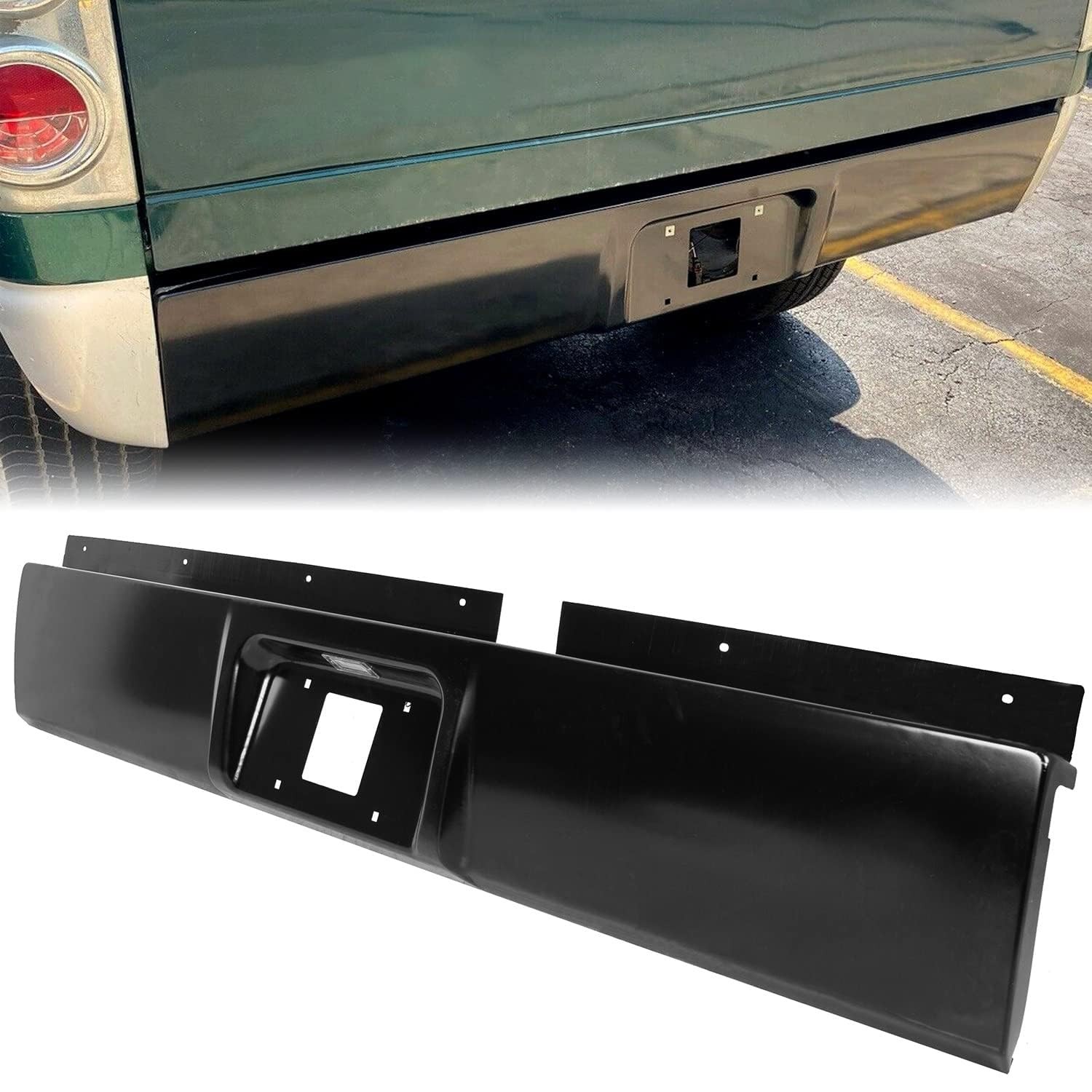ECOTRIC Rear Steel Roll Pan Dodge Ram 1500 2002-2008
