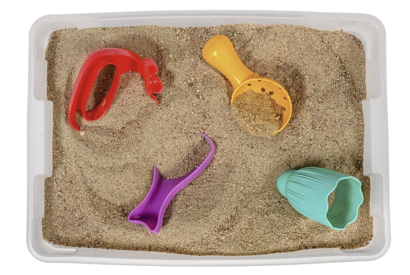 EdX Education iSense Scoops 4-piece set sensory play New Without Box Water Sand
