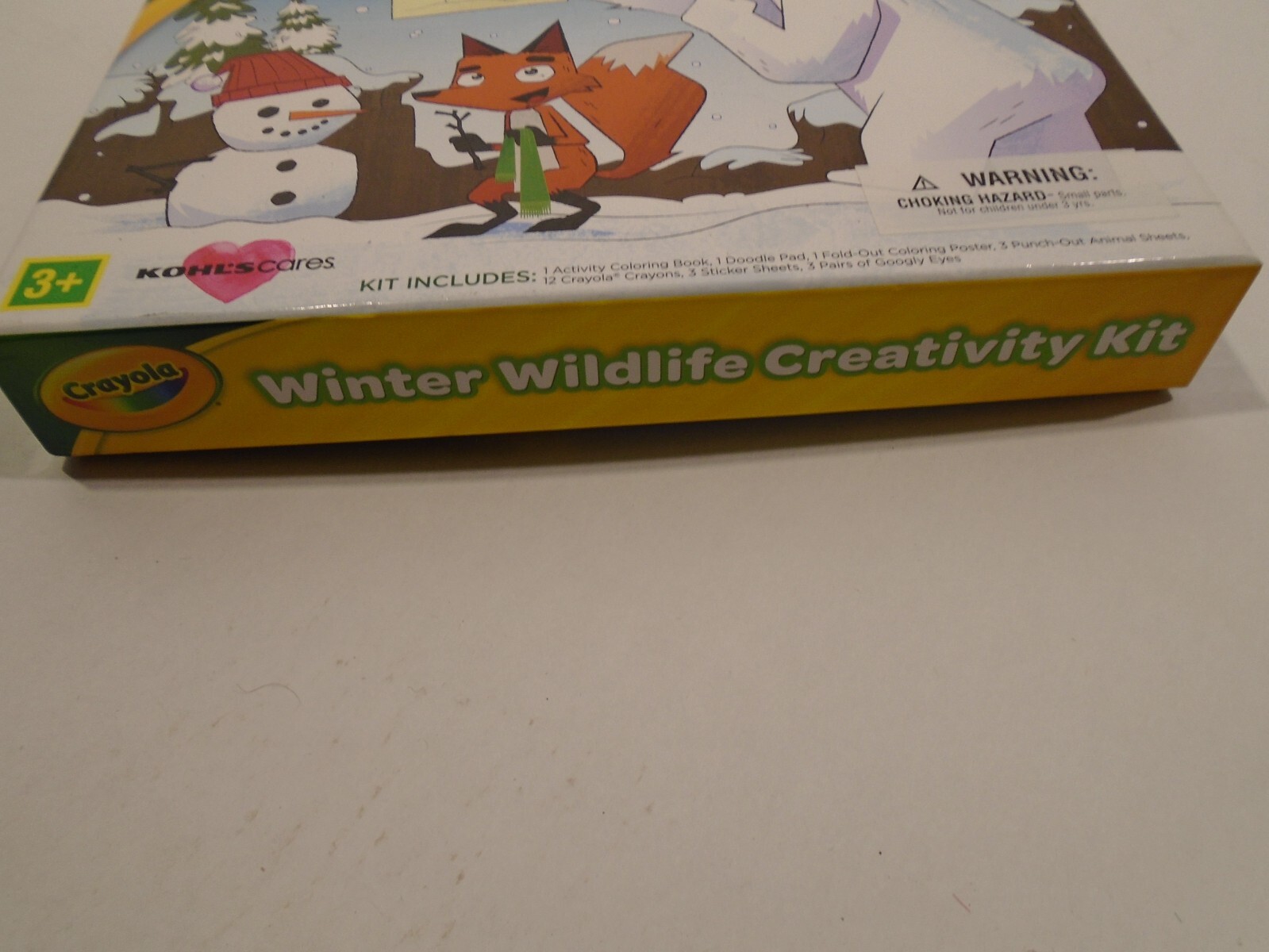 Craft Kit Winter Wildlife Crayola Stickers ,pad, Coloring book, crayons plus