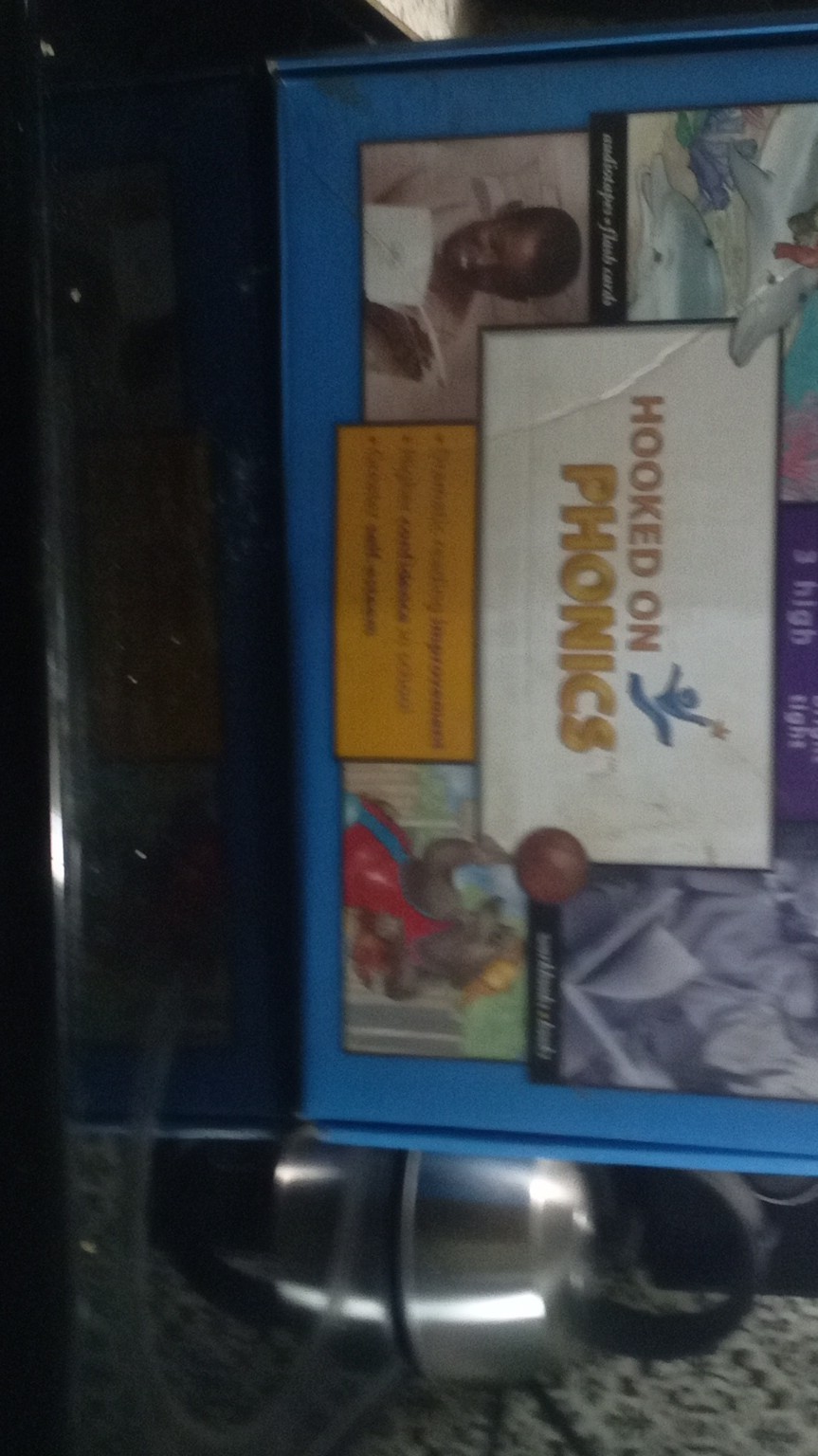 Hooked on Phonics Reading Book Set for Kids Ages 4-7 Letters Multicolor