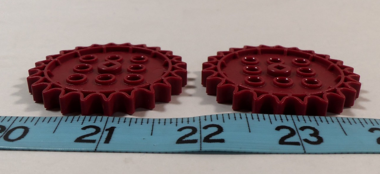 Lot of 10 Vex IQ 24-Tooth Sprockets Add-On Pieces Extras Robotics Educational