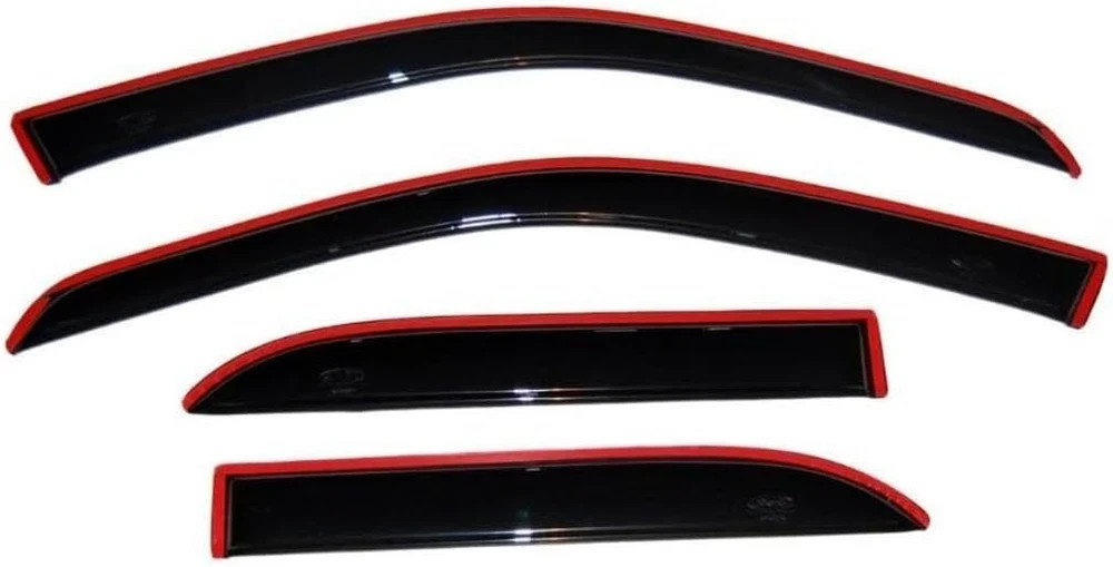 In-Channel Rain Guards For 2019 – 2025 Ram 1500, CREW CAB ONLY | Window Vent Vis