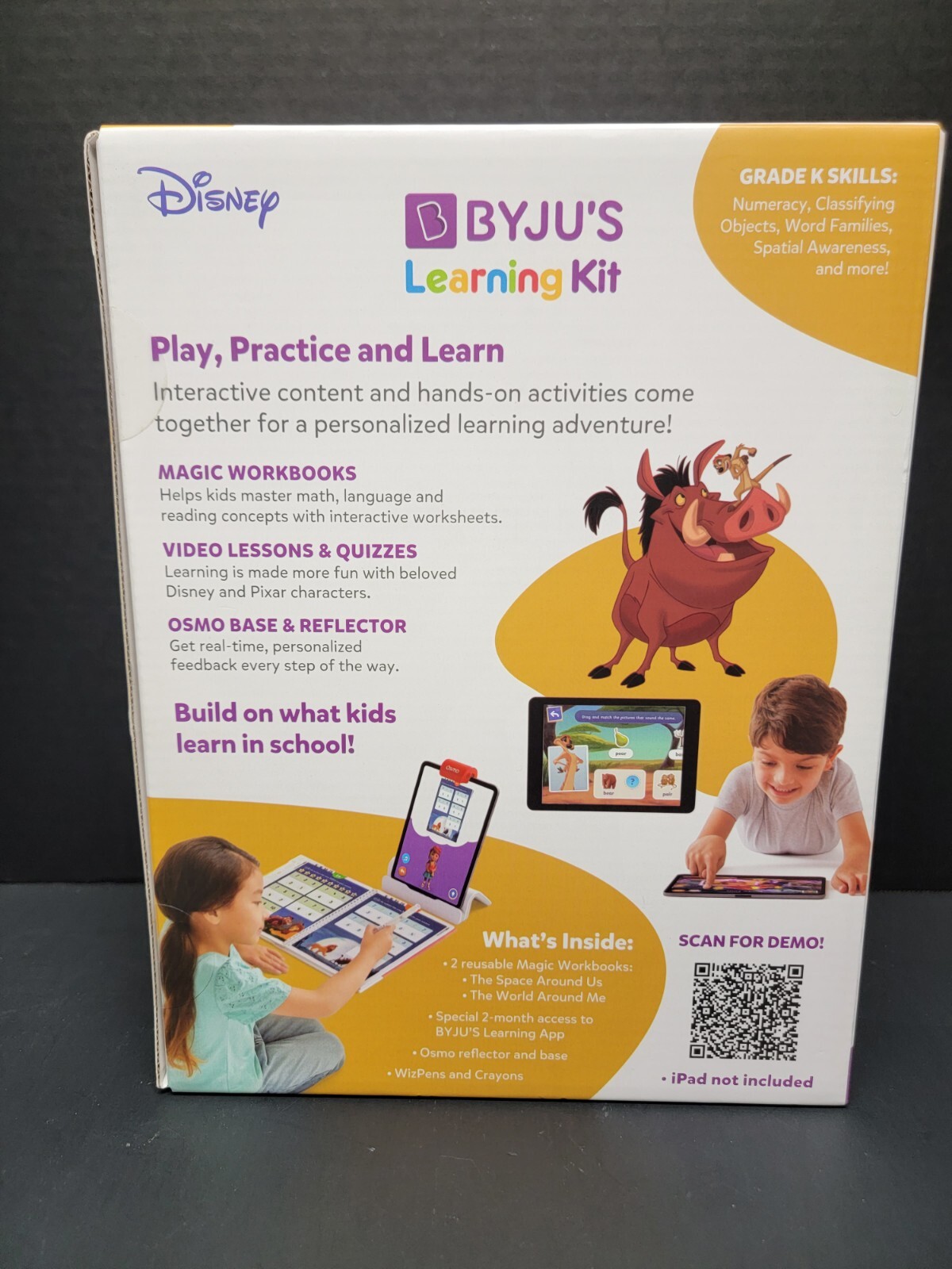 BYJU’S Learning Kit Grade K – Introductory Edition – BRAND NEW