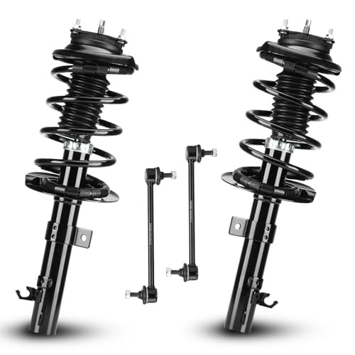 Front Struts Assembly Shock Absorber Sway Bar Links Kit Fit for Ford Focus Only