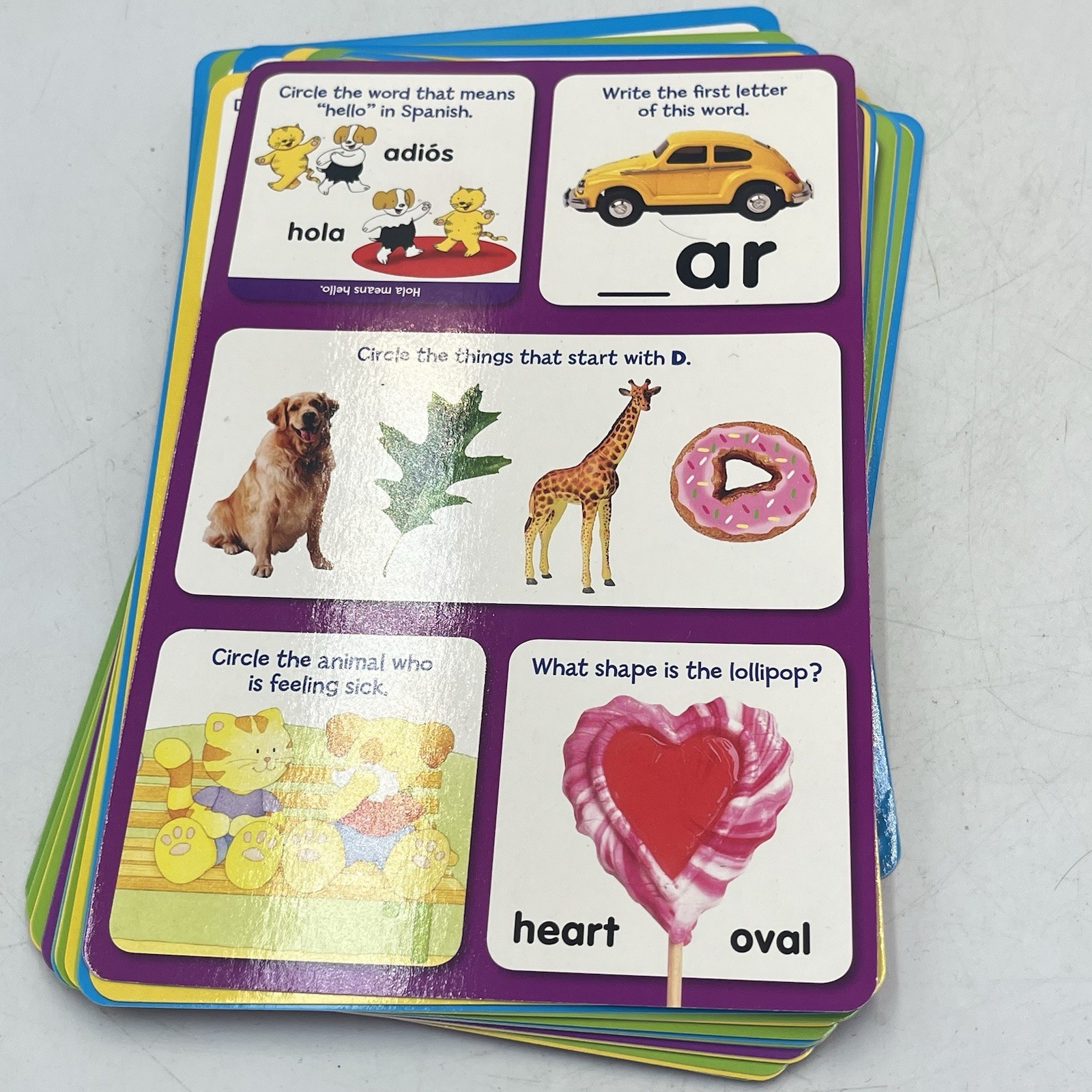 Brain Games Kids Preschool & Kindergarten Write-and-Erase Activity Cards