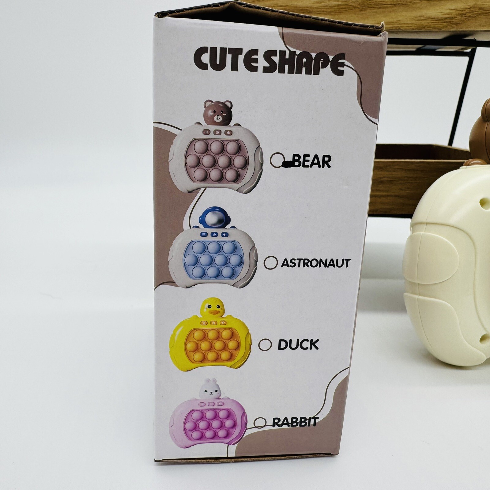 Speed Pass Game Machine Push Fidget Sensory Toy Game Cute Bear
