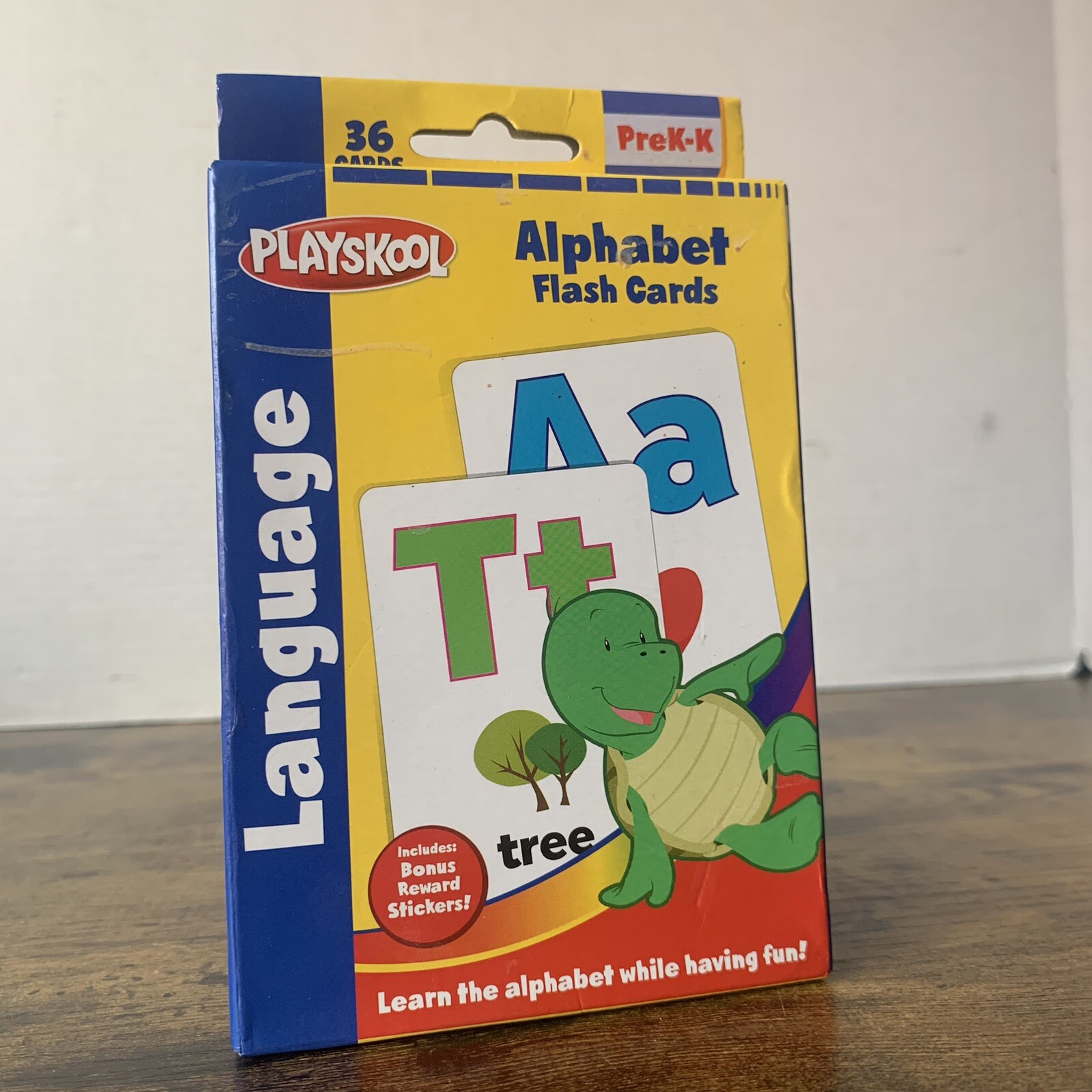 Playskool Flash Cards – First Words  PreK-K Language Skills 36 Cards