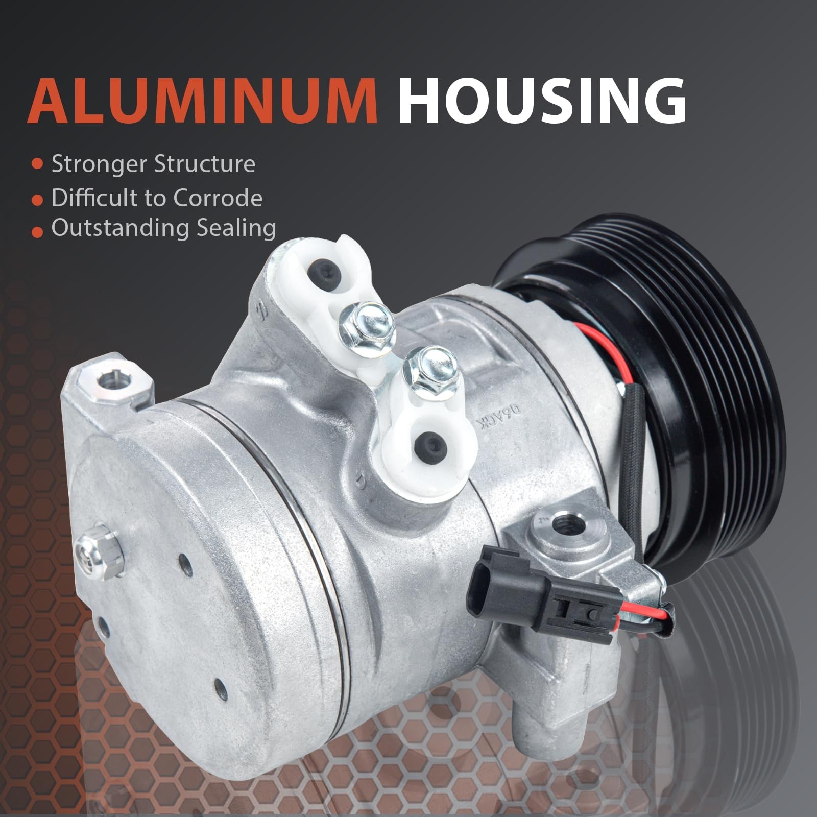 A/C Compressor with Clutch for Ford Focus 2.0L 2008-2013 Transit Connect 2.0L…