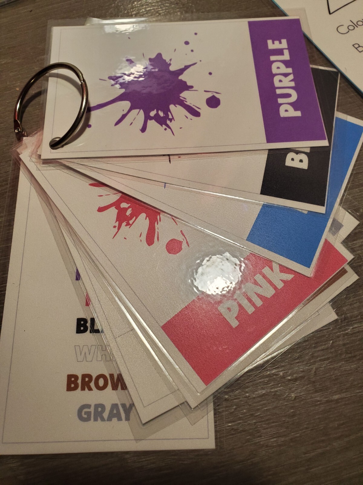 Learning Packs with Glitter Sensory Bottle (Abc’s, 123’s, Colors, Shapes)