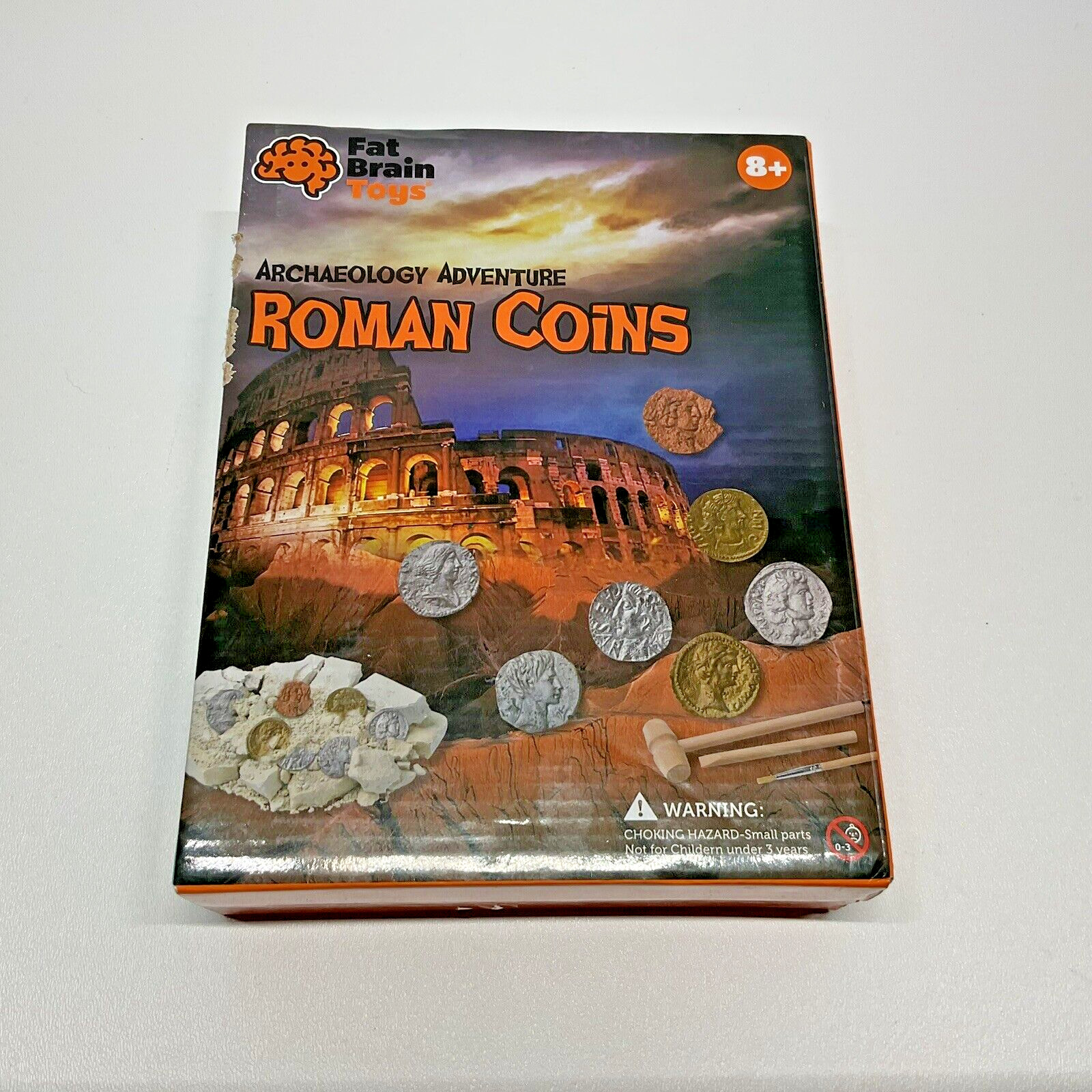 Fat Brain Toys Archaeology Adventure Roman Coins History Educational NEW in Box*