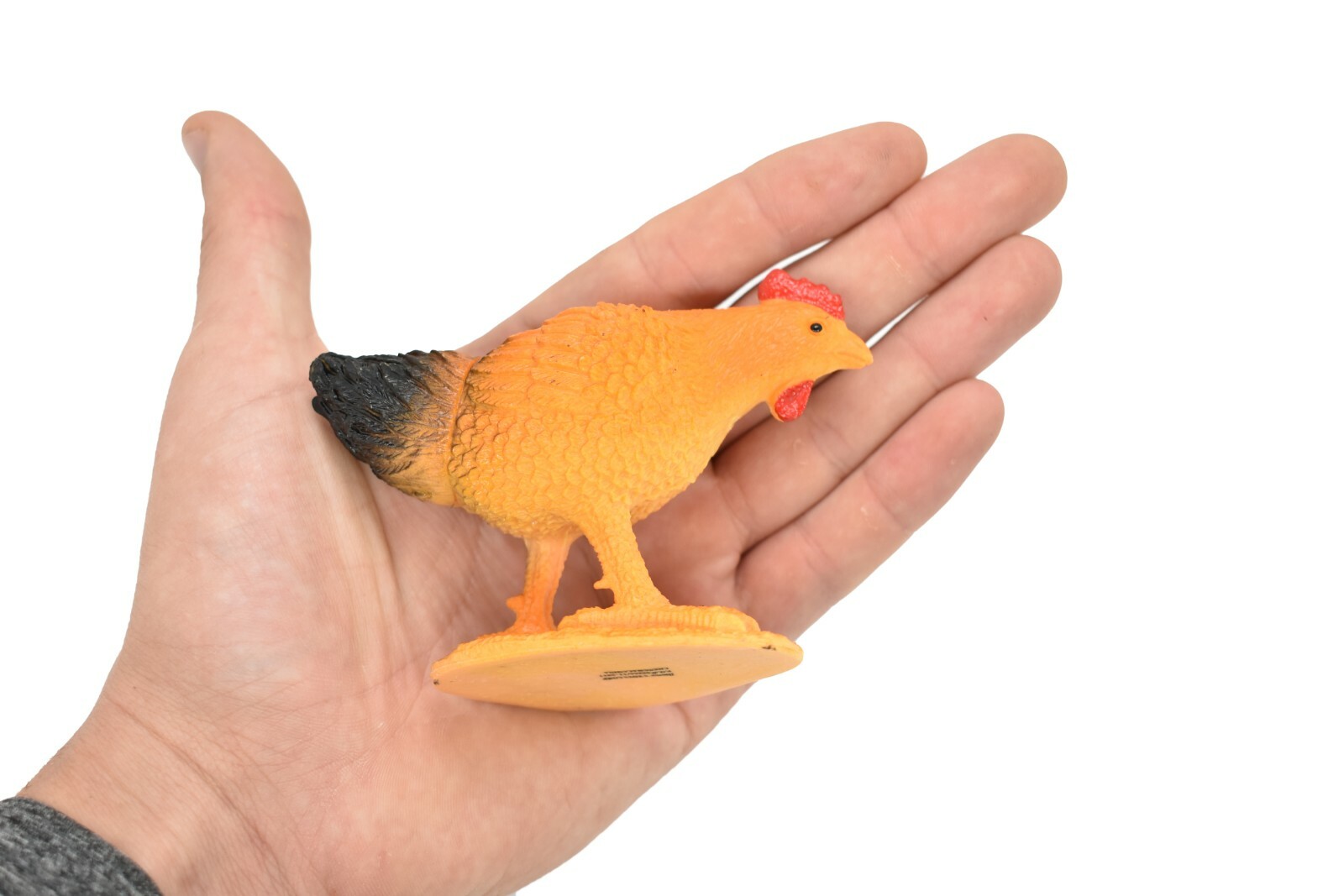 Chicken Hen Brown Realistic Small Toy Model Plastic Replica Barn Animal FN9