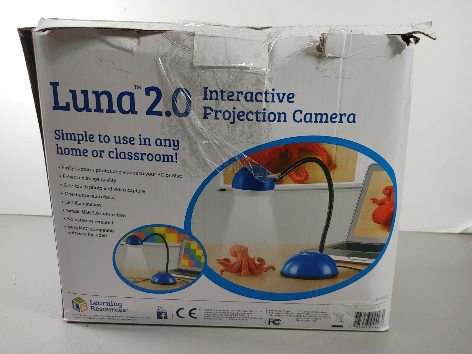 LEARNING RESOURCES LUNA 2.0 DOCUMENT CAMERA 4427
