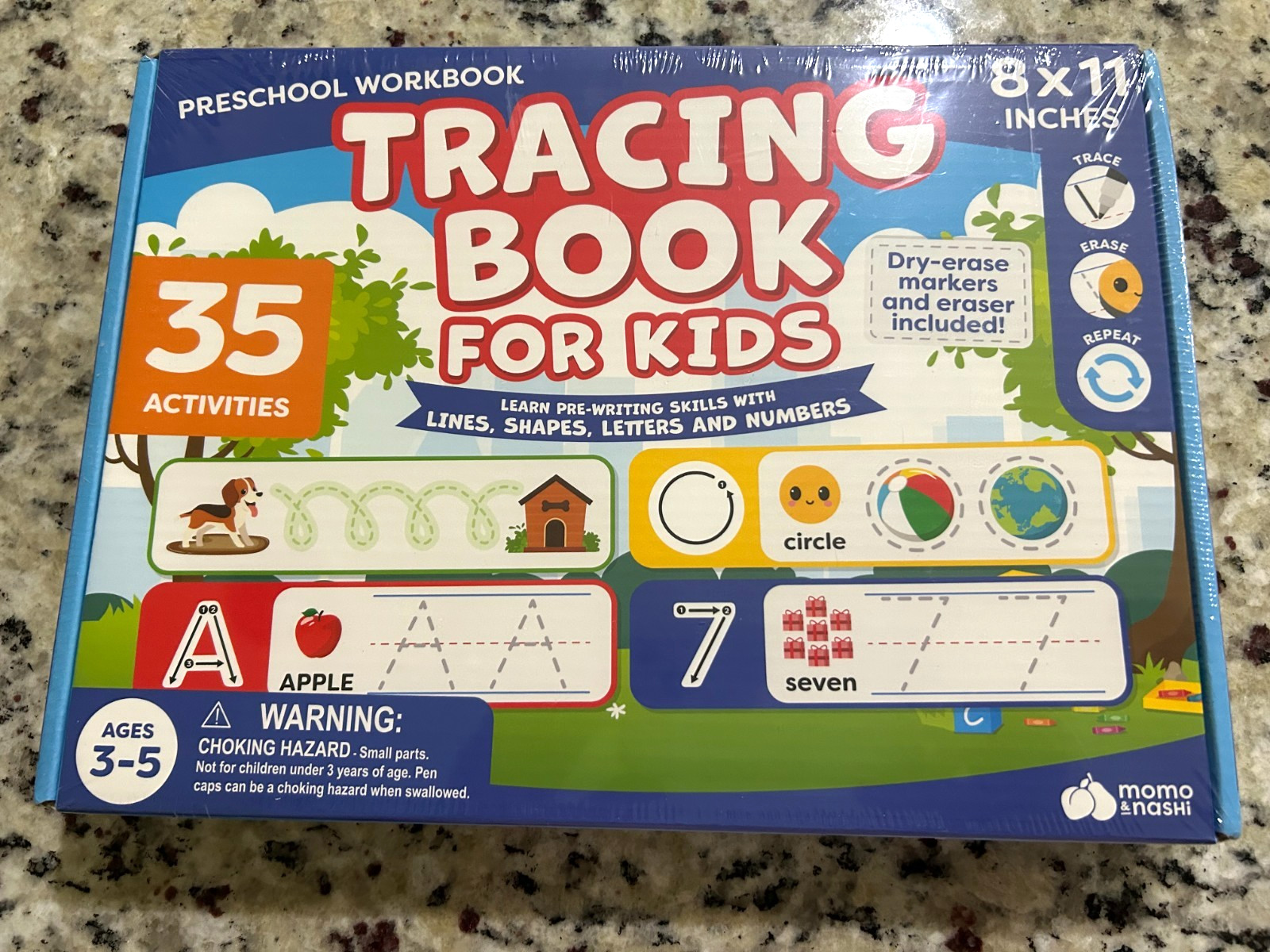Preschool Learning Activities – Tracing Book for Kids Ages 3-5 – NEW