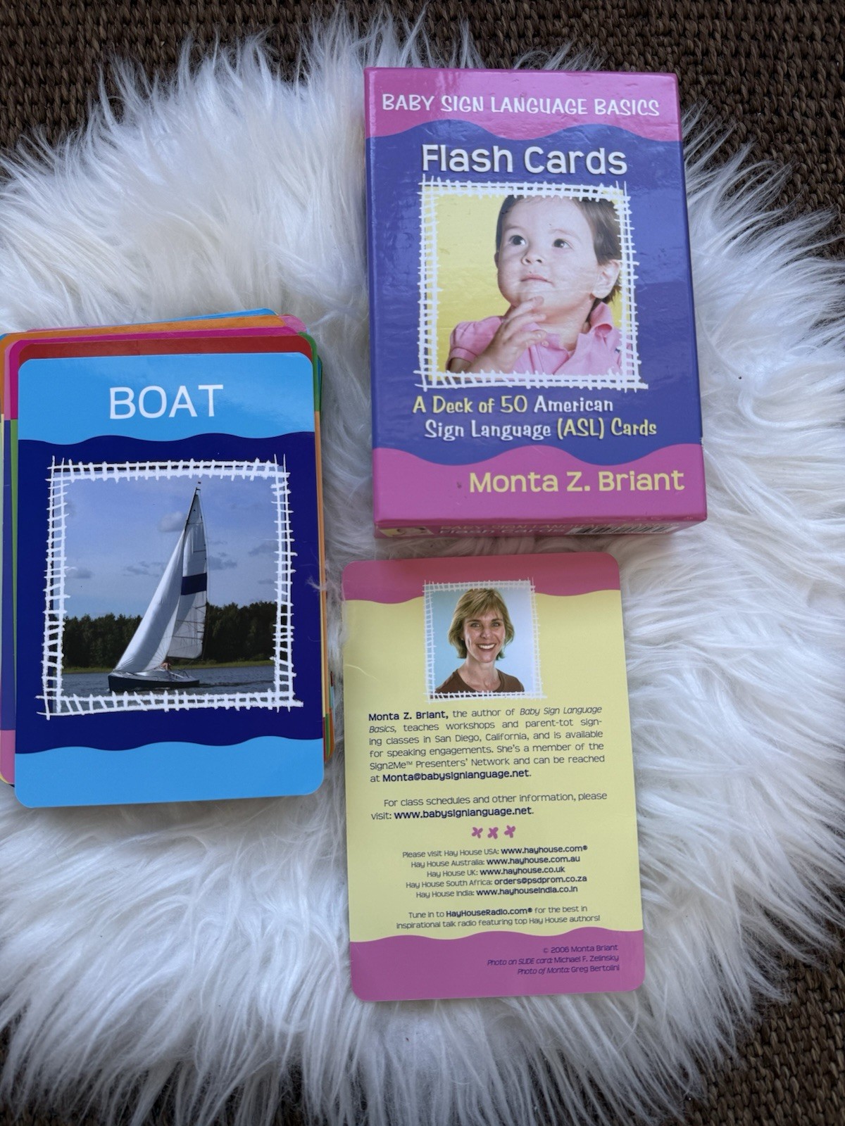 Baby Sign Language Flash Cards: A 50-Card Deck: 8601400167618: Briant, Monta Z.: