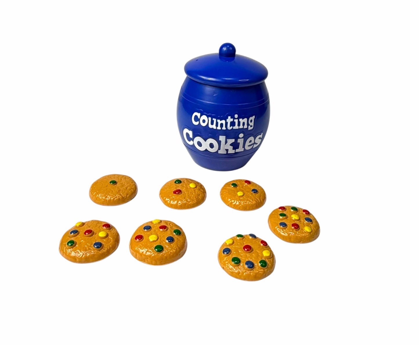 Learning Resources Counting Original Cookie Jar MISSING 2, 5, & 6 Cookies
