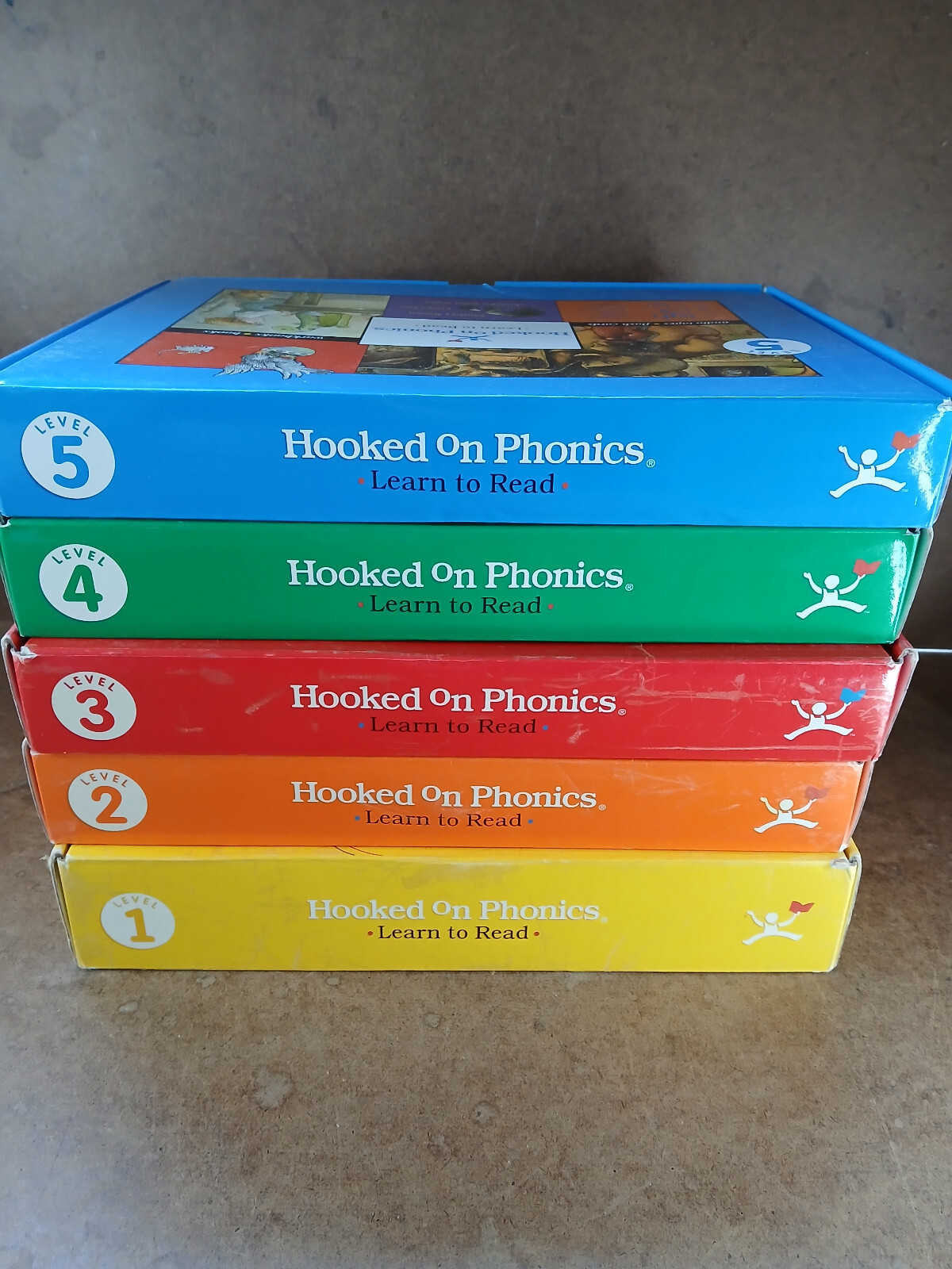 HOOKED ON PHONICS *Incomplete/Replacement Parts Levels 1 2 3 4 5 + Parents Guide