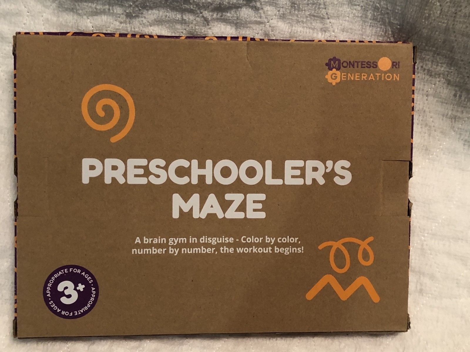 ( NEW ) Montessori Method Preschooler’s Maze( age 3+ ) children’s education