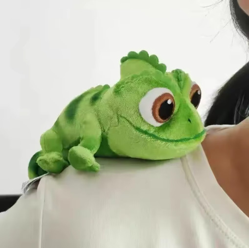 15cm Pascal Chameleon Plush Doll Magnet Soft Stuffed Toy Kids Gift Home Decor