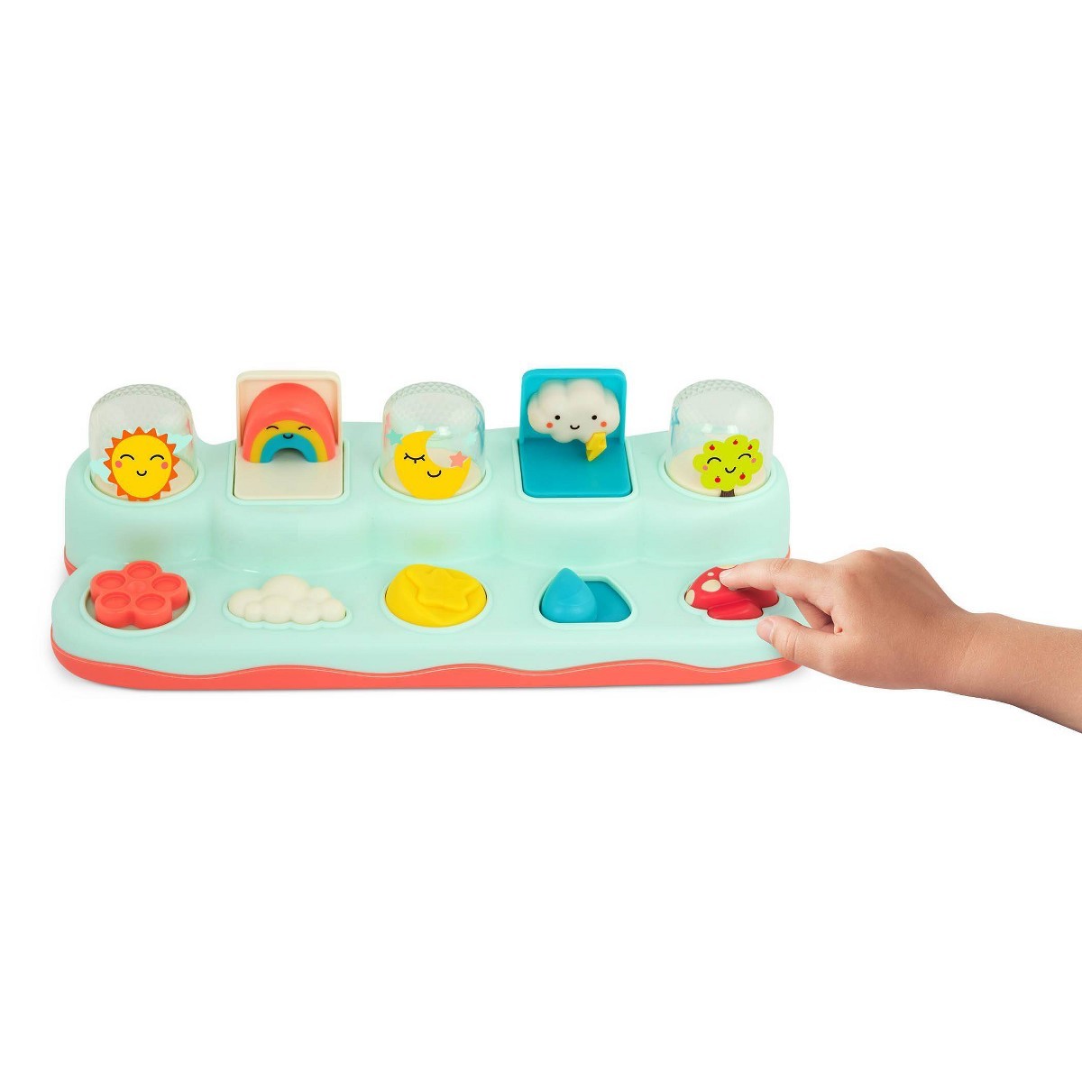 B. toys – Interactive Toy – Pop-Up Buddies: Educational Baby & Toddler Toy