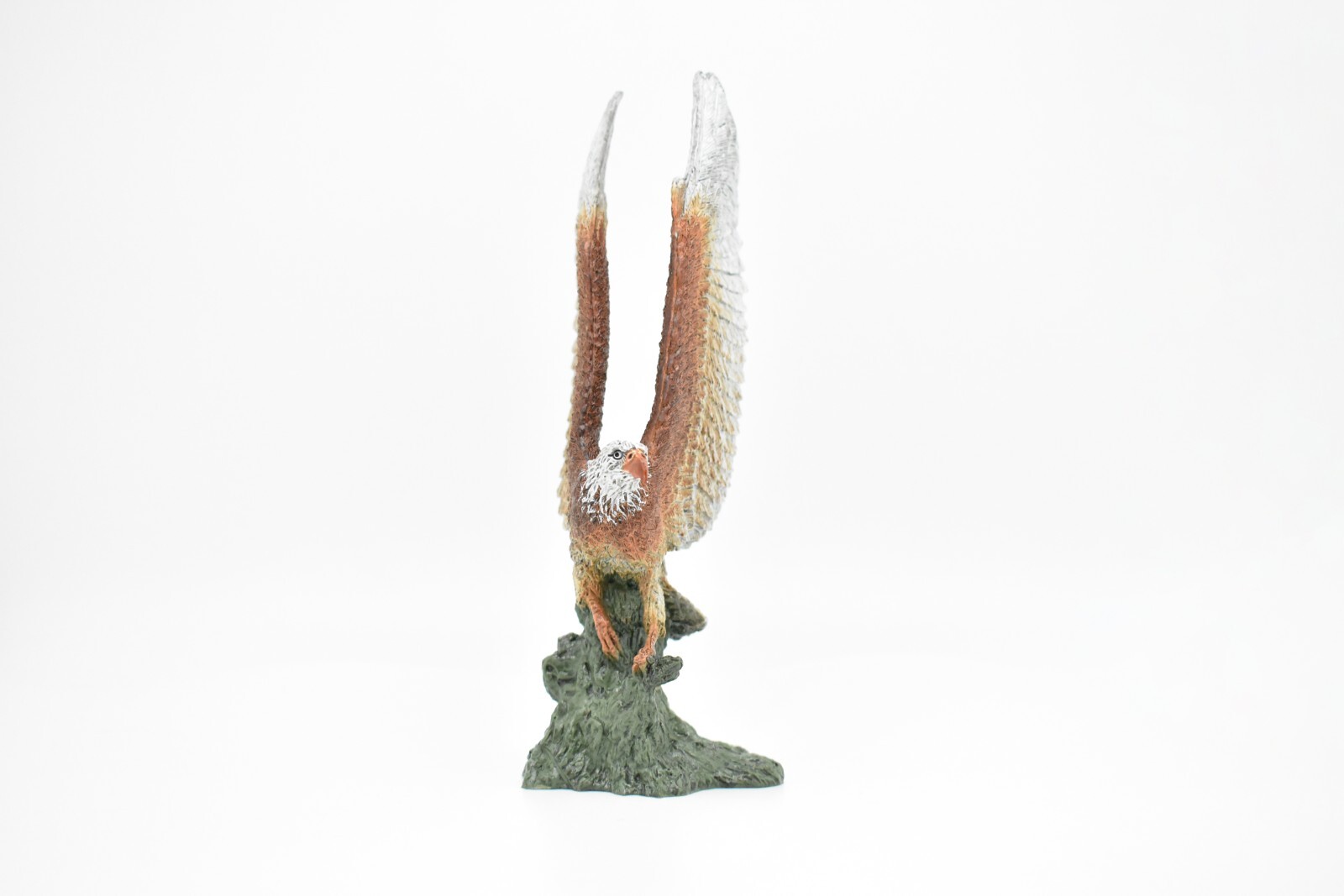 Bald Eagle, High Quality Realistic Toy Plastic Statue Hand Painted 7 1/2″