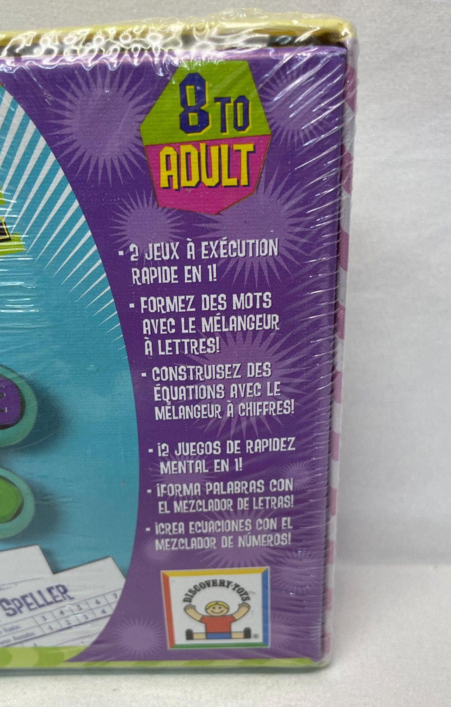 Discovery Toys UnJumble Letter Word Builder & Equation Quick Thinking Games NEW