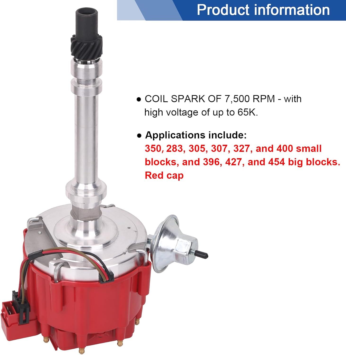Hei Distributor High Performance GM SBC BBC Ignition Compatible with