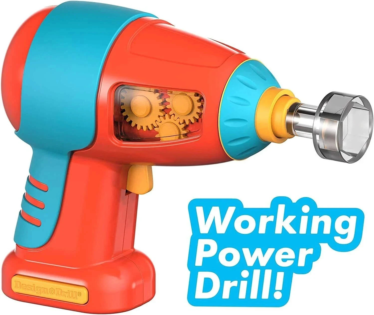 Educational Insights Design & Drill Bolt Buddies Rocket Take Apart Toy new