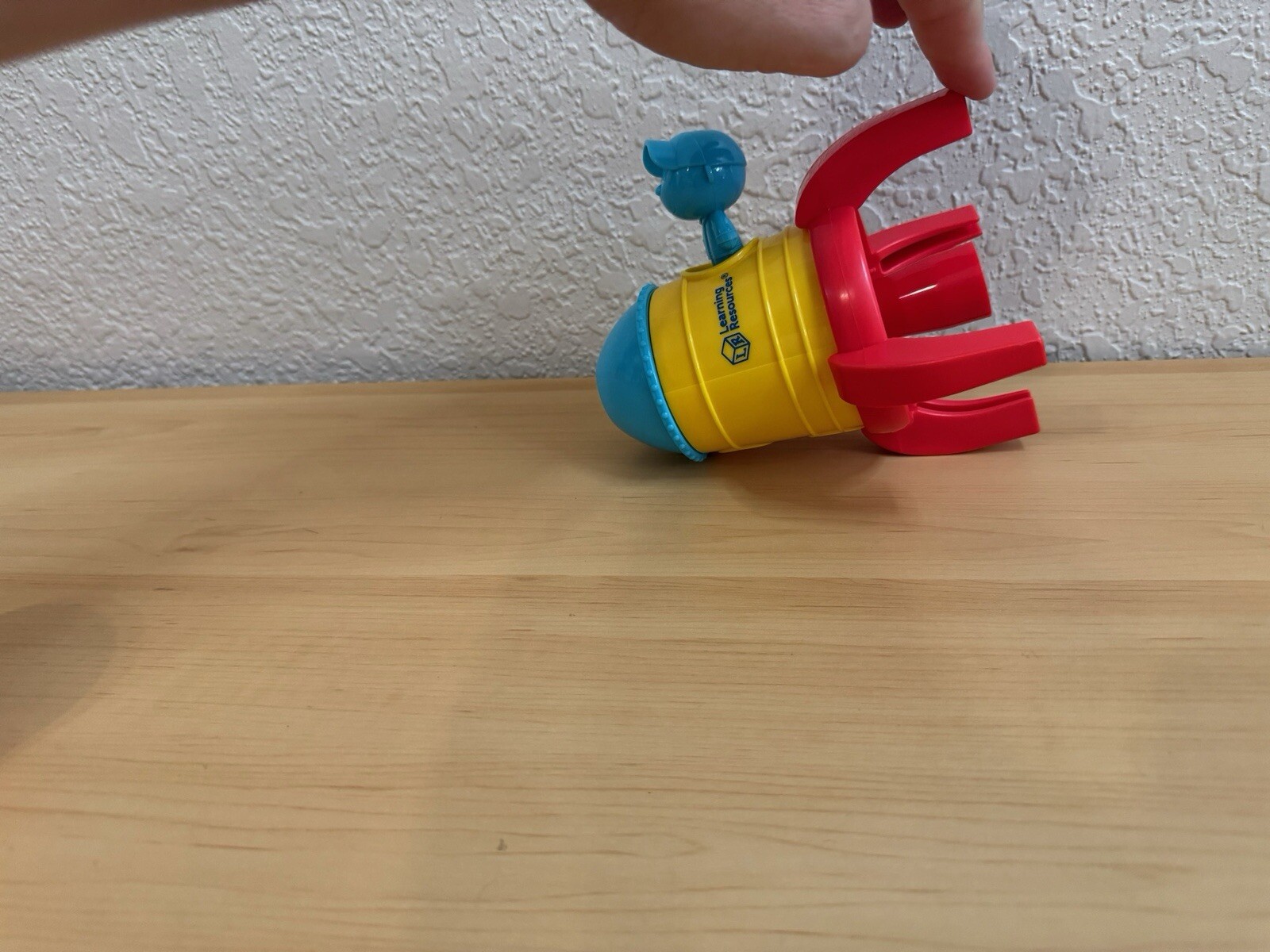 Learning Resources 1-2-3 Build It! Train , Helicopter Rocket -Complete!