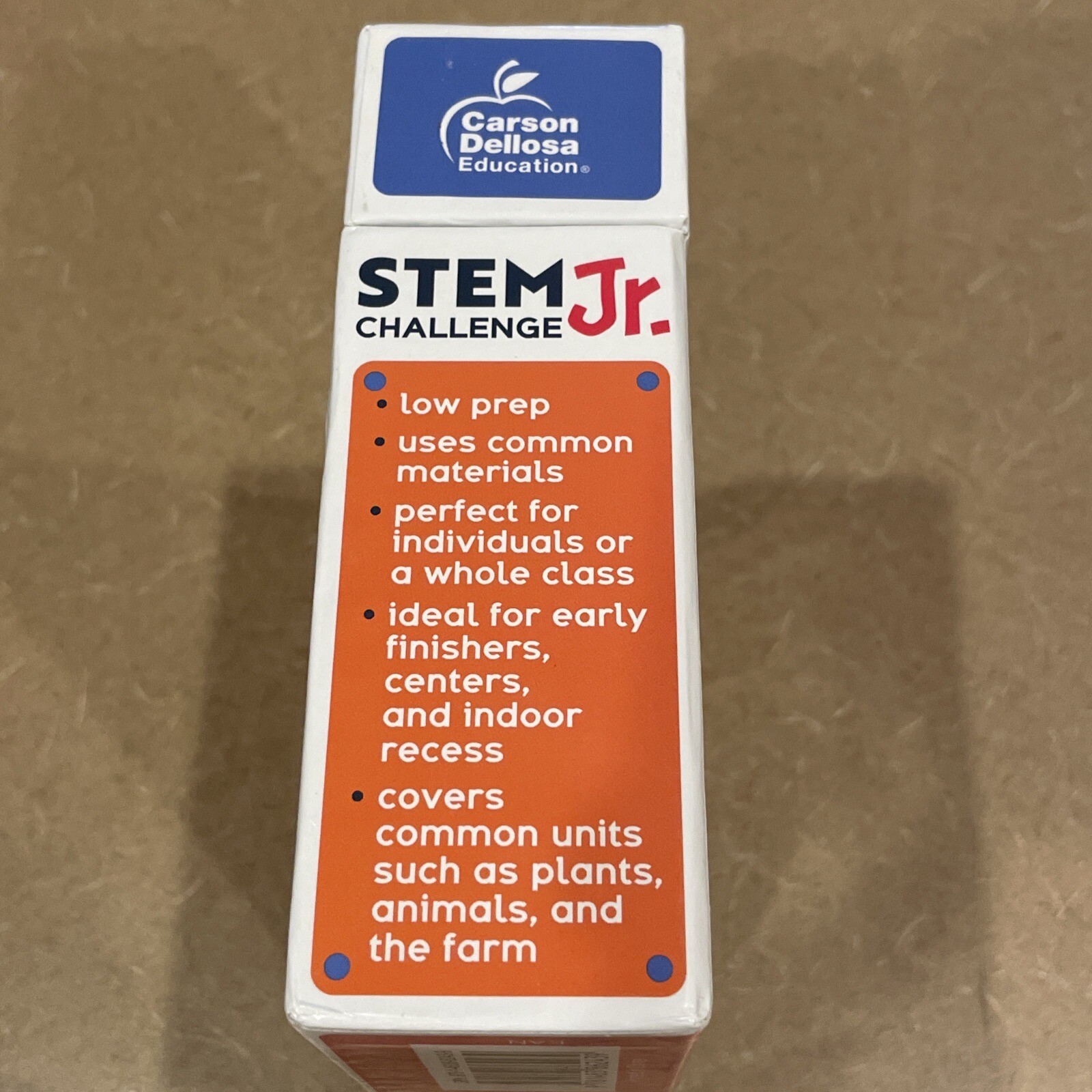 Carson Dellosa Education STEM Challenge Jr Learning Cards Game STEM PreK – 1 Kid