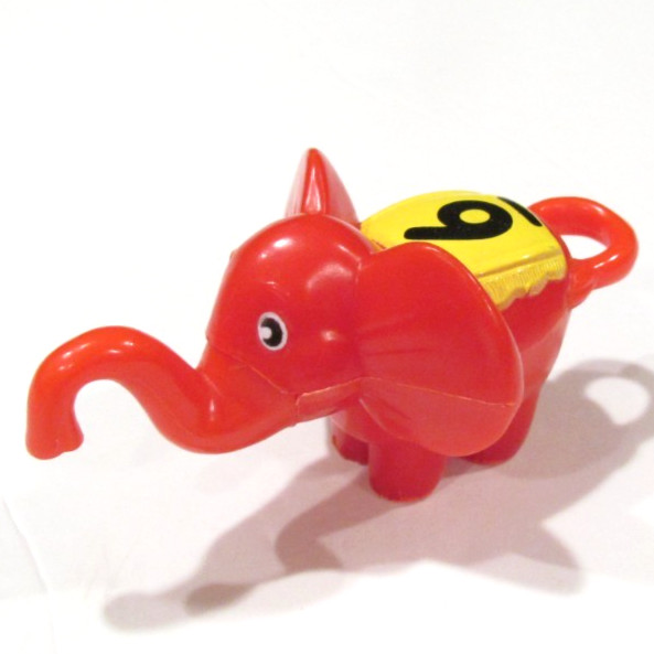 Learning Resources Snap and Learn Numbers Replacement Red Elephant 6 Counting