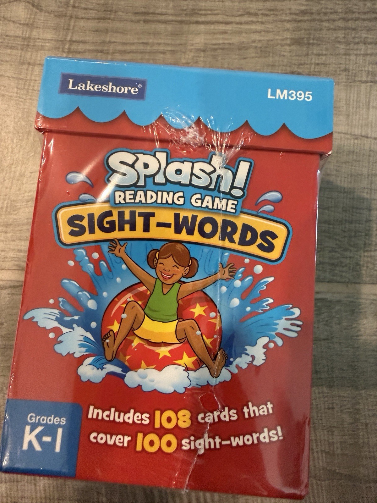 Lakeshore Splash Reading Game Sight-words K-1 Educational New Sealed