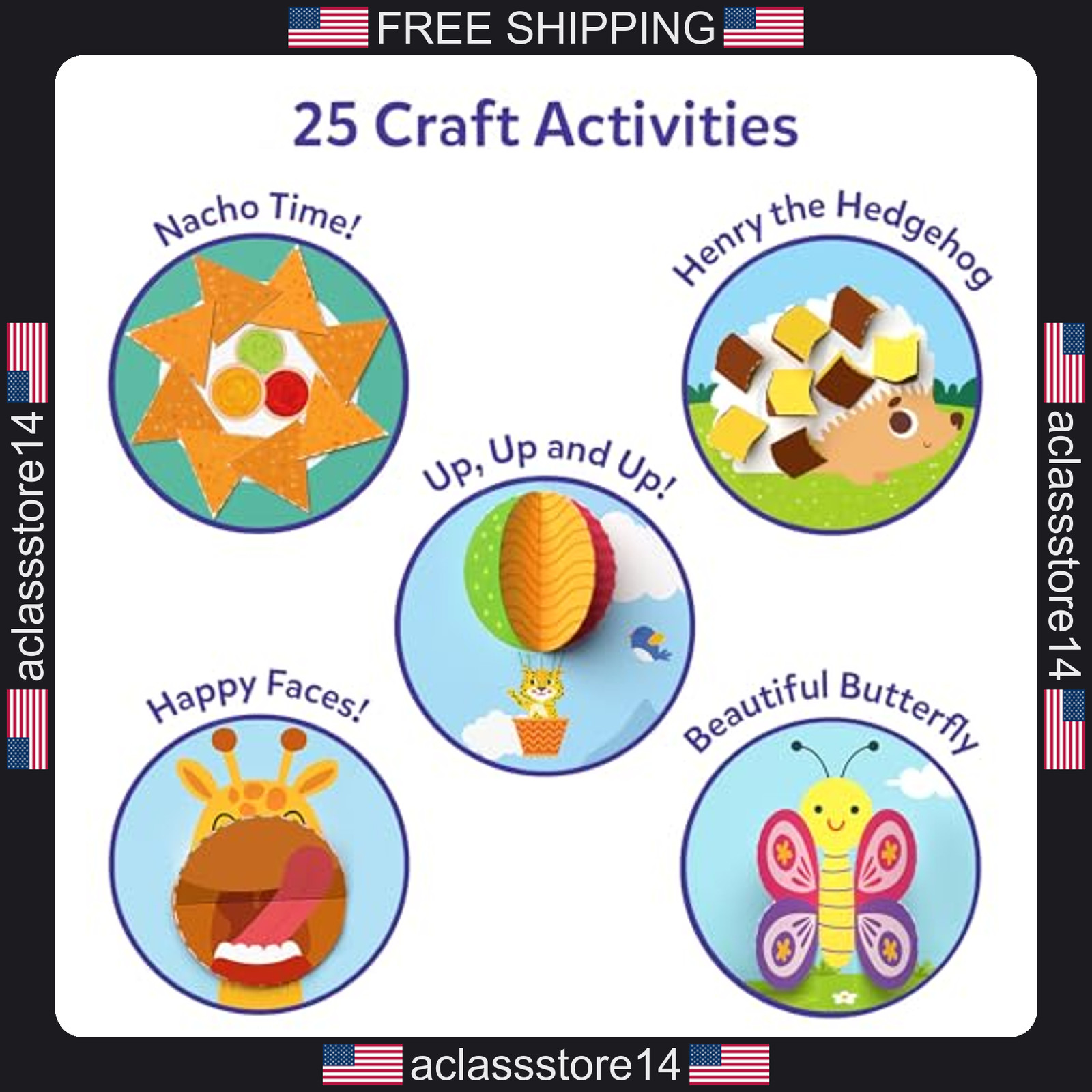 Skillmatics scissors activity book for preschoolers with 2 child-safe scissors
