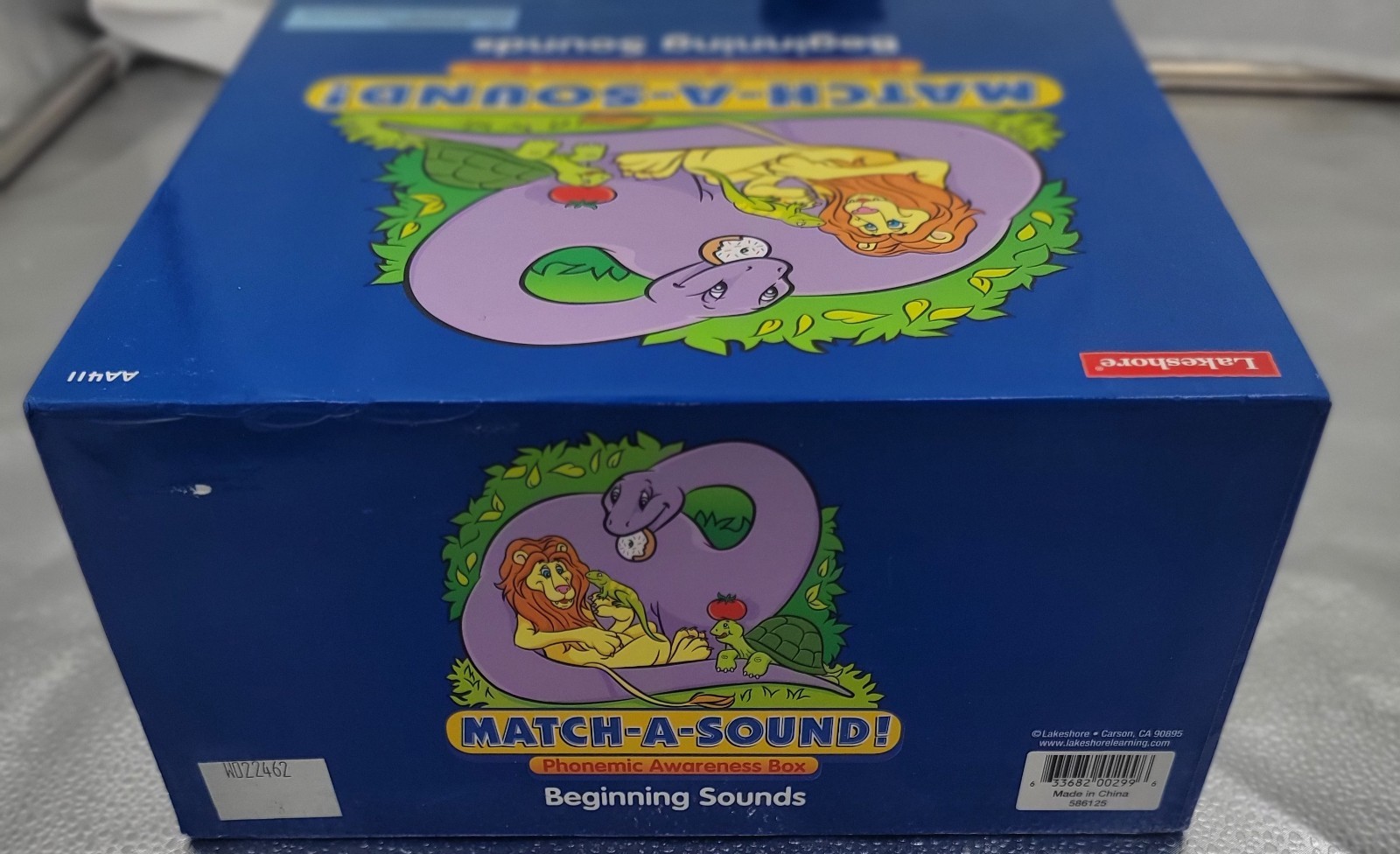 Lakeshore Match A Sound AA411 Beginning Sounds 14 Miniatures Complete EXC
