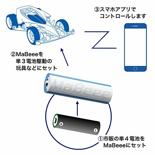 MaBeee Mabee battery type move the toys in the smartphone IoT JAPAN