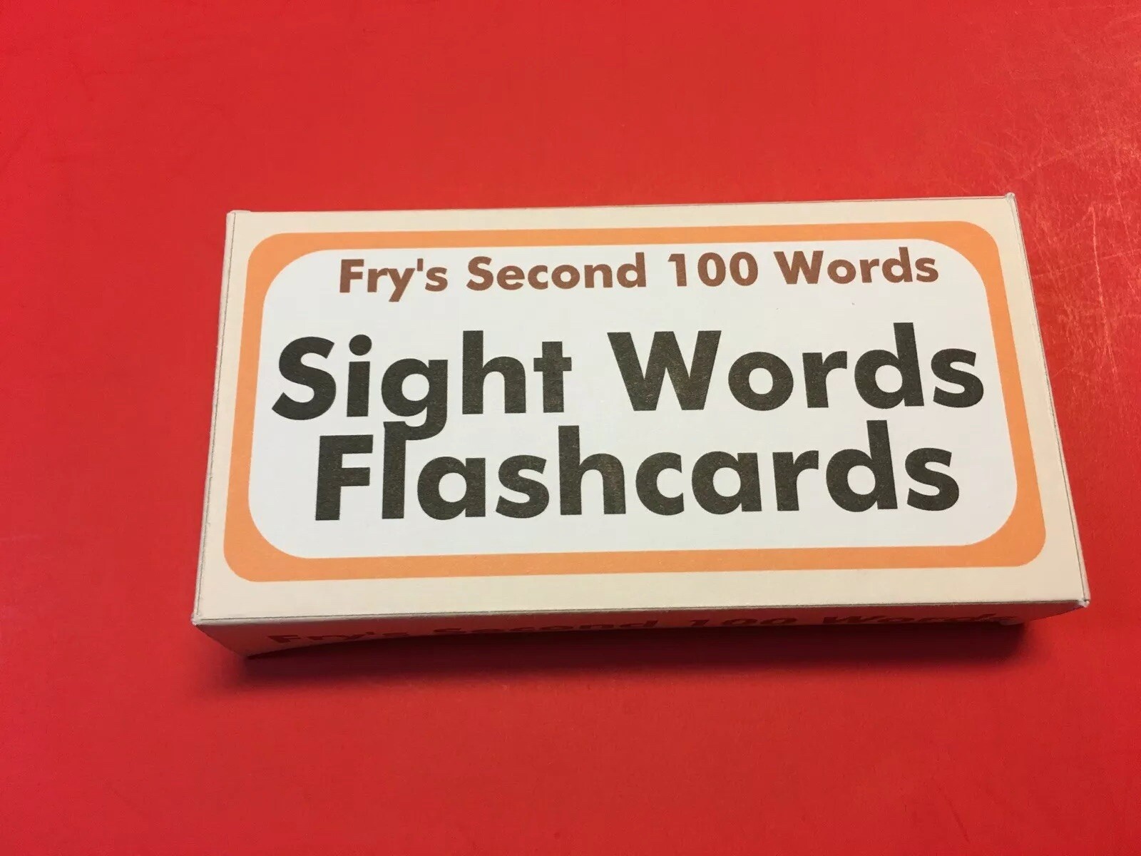 Fry’s Second Hundred Words – PRINTED & UNCUT – Sight Word Flash Cards