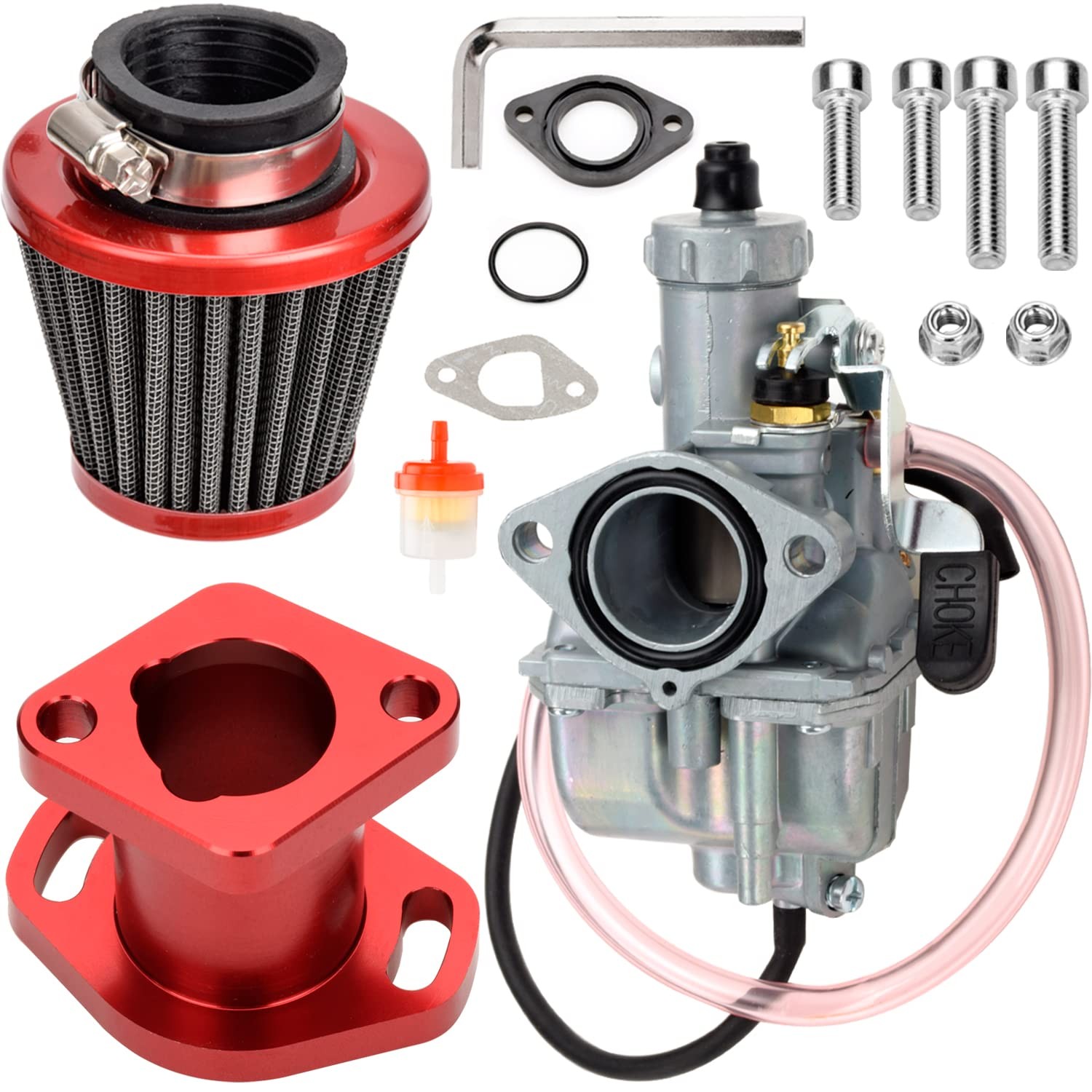 FVRITO Performance VM22 26mm Carburetor Carb for Predator 212cc 196cc Coleman CT