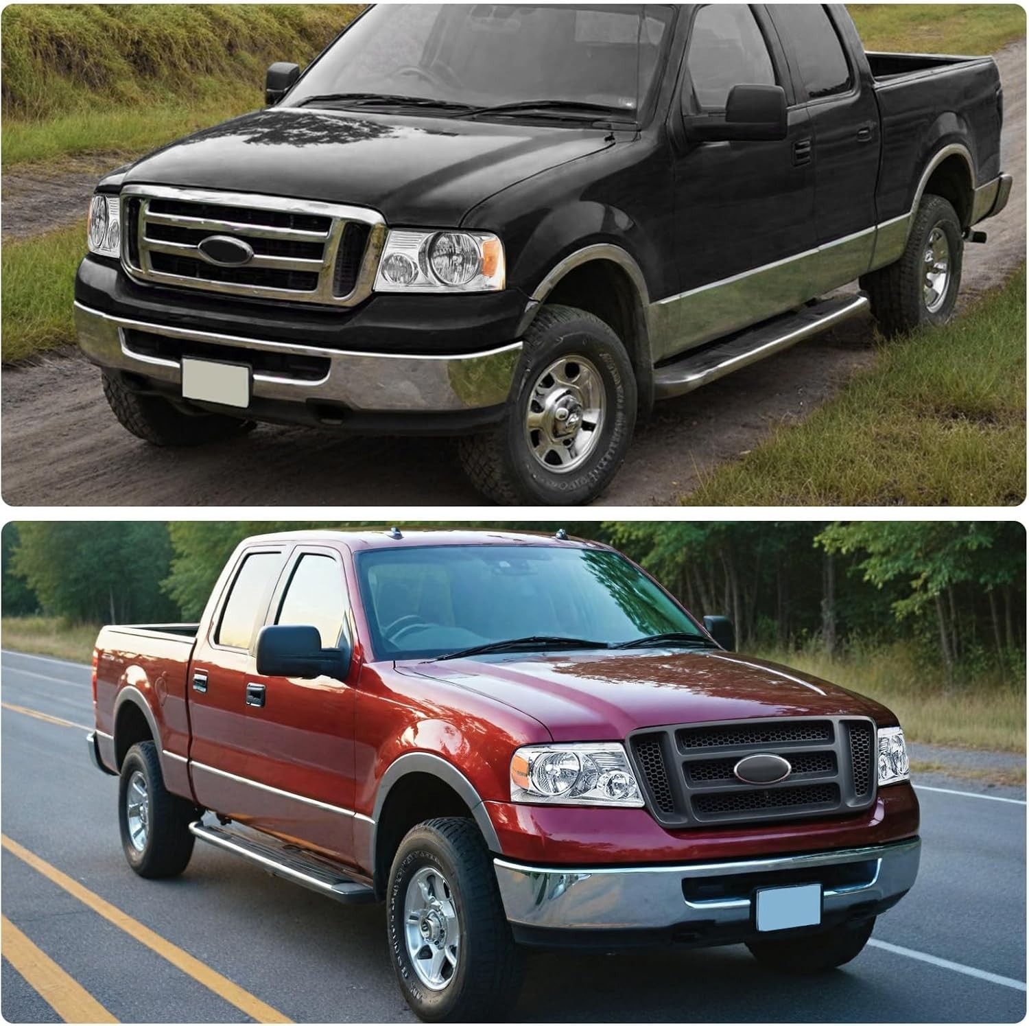 DWVO Headlight Assembly Compatible with 2004 2005 2006 2007 2008 Ford F150