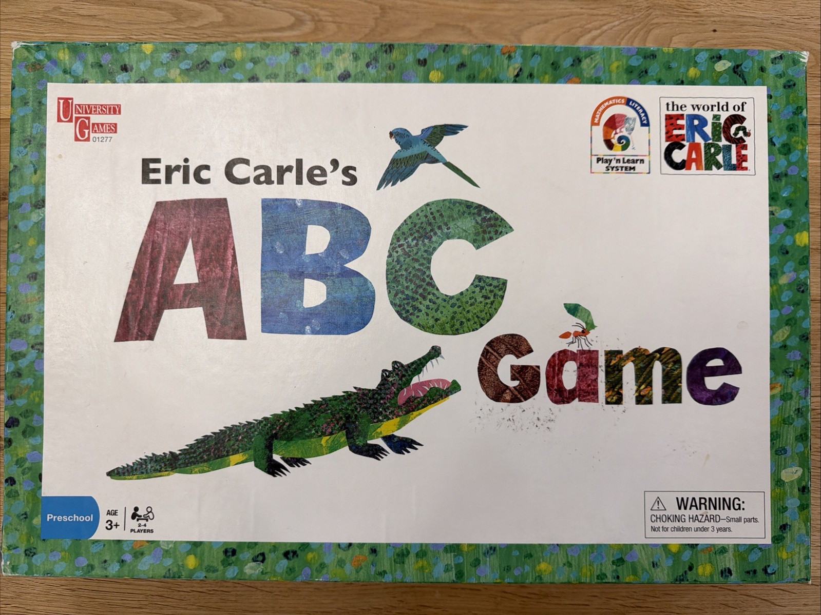 Eric Carl ABC Preschool Educational Alphabet Recognition Learning Game