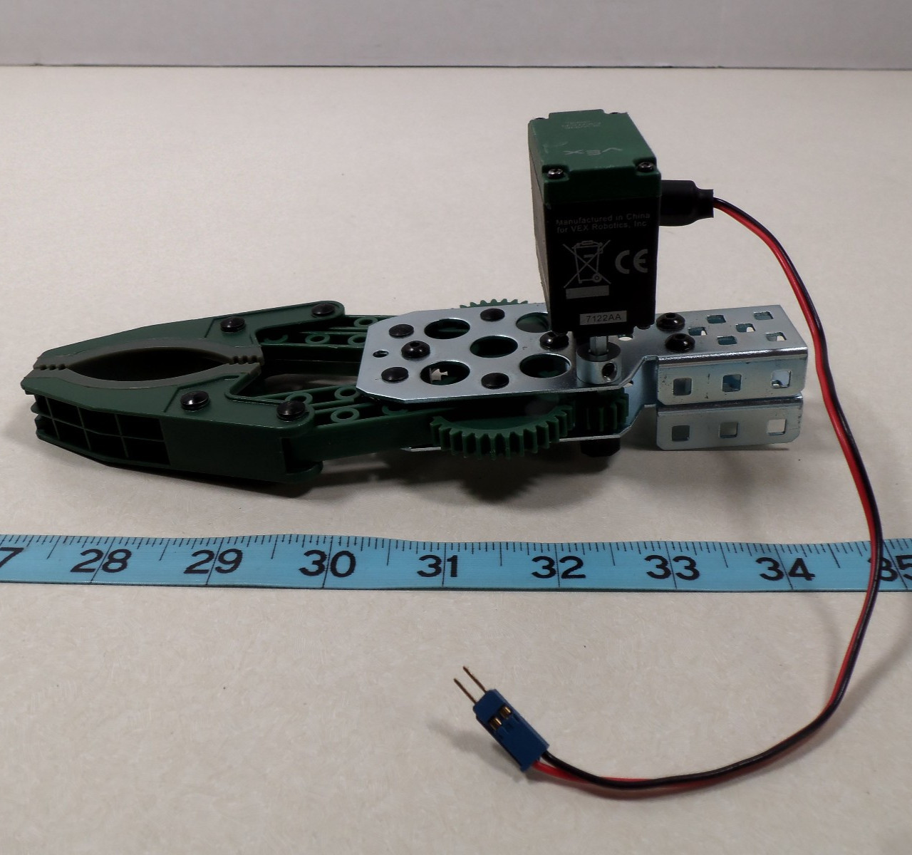 VEX Robotics EDR Clawbot Claw Assembly with Servo Motor 393