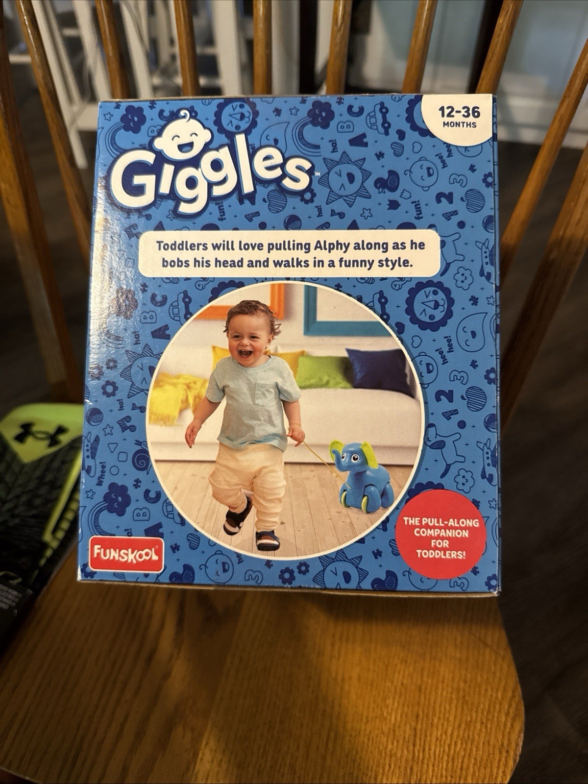 Funskool Giggles Pull & Play Alphy The Elephant
