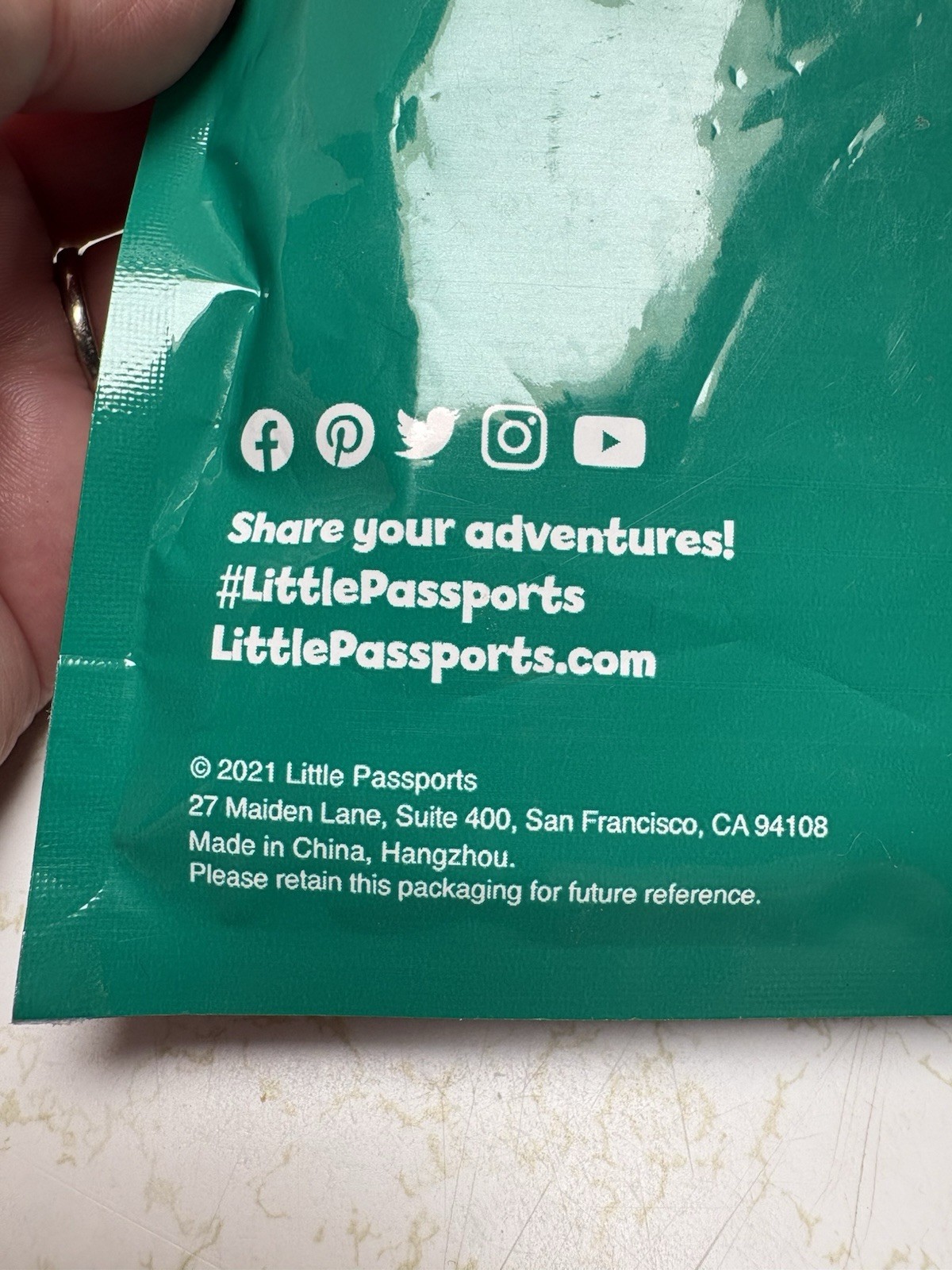 Little Passports Global Adventure Early Explorer 24 PC Underwater Creatures 2021