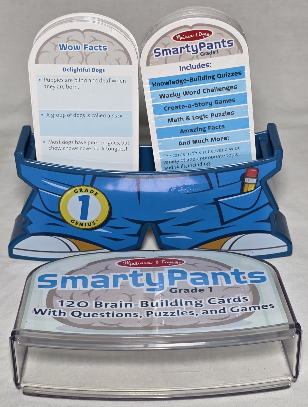 Smarty Pants 1st Grade Melissa and Doug 120 Educational Questions Puzz Cards