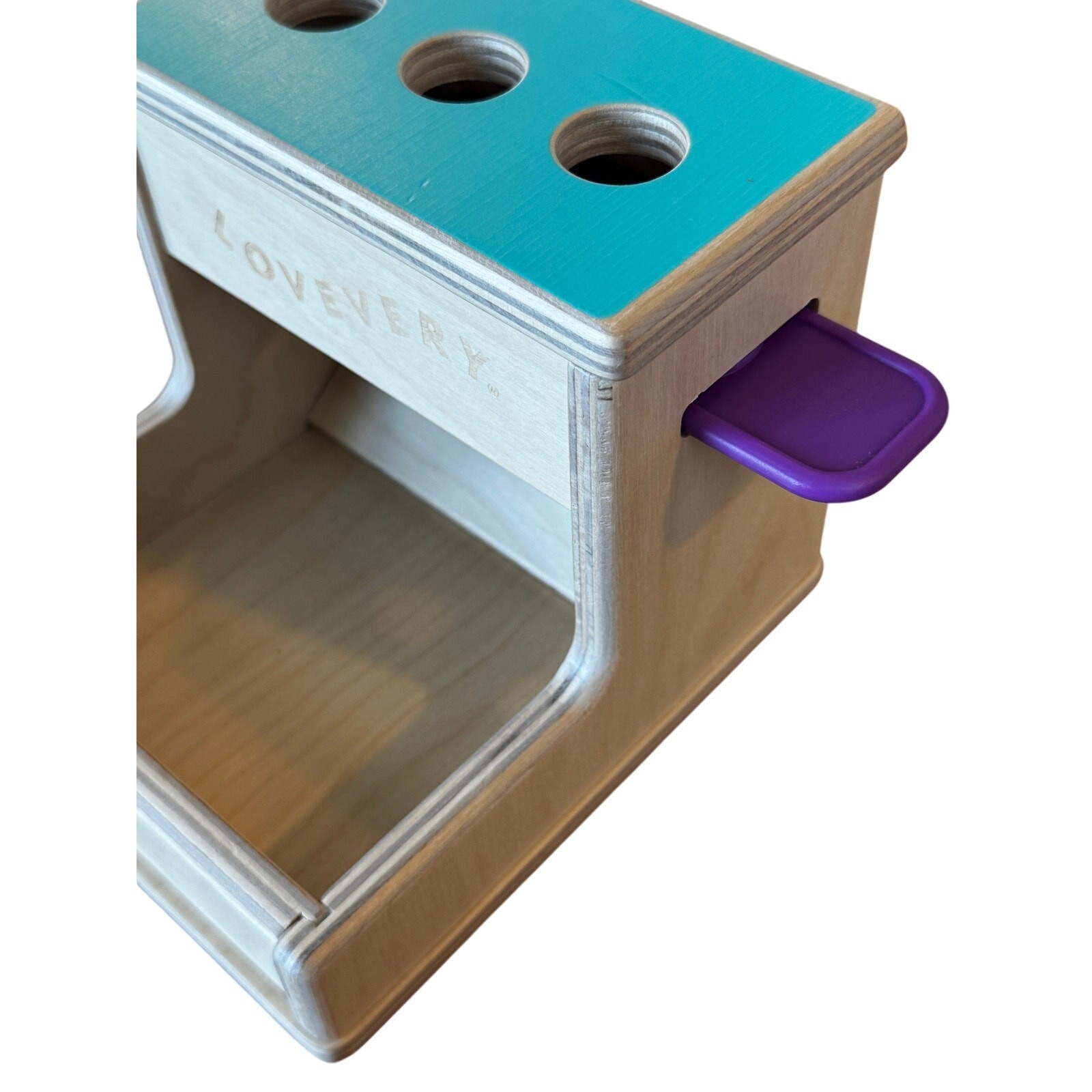 Lovevery Wooden Peg Drop NO PEGS Thinker Play Kit Months 11-12 Baby Montessori