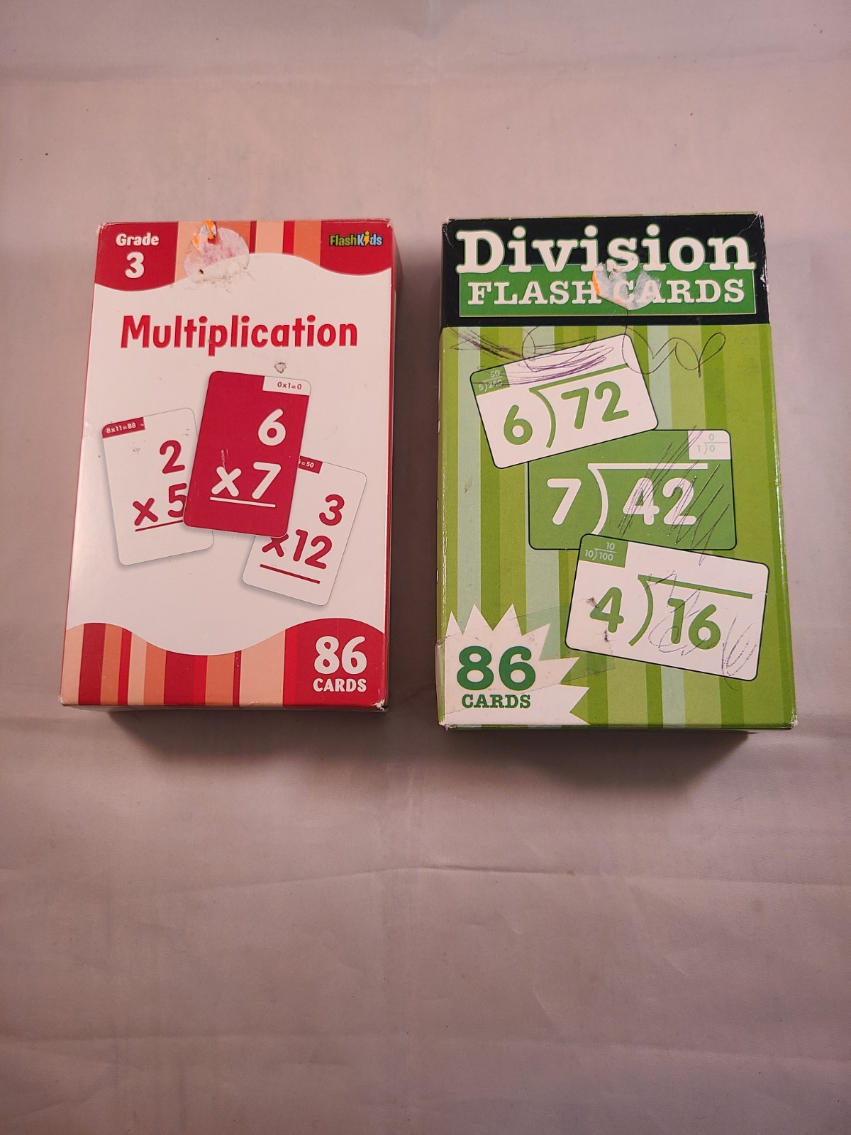 FlashKids Multiplication and Division Flash Cards
