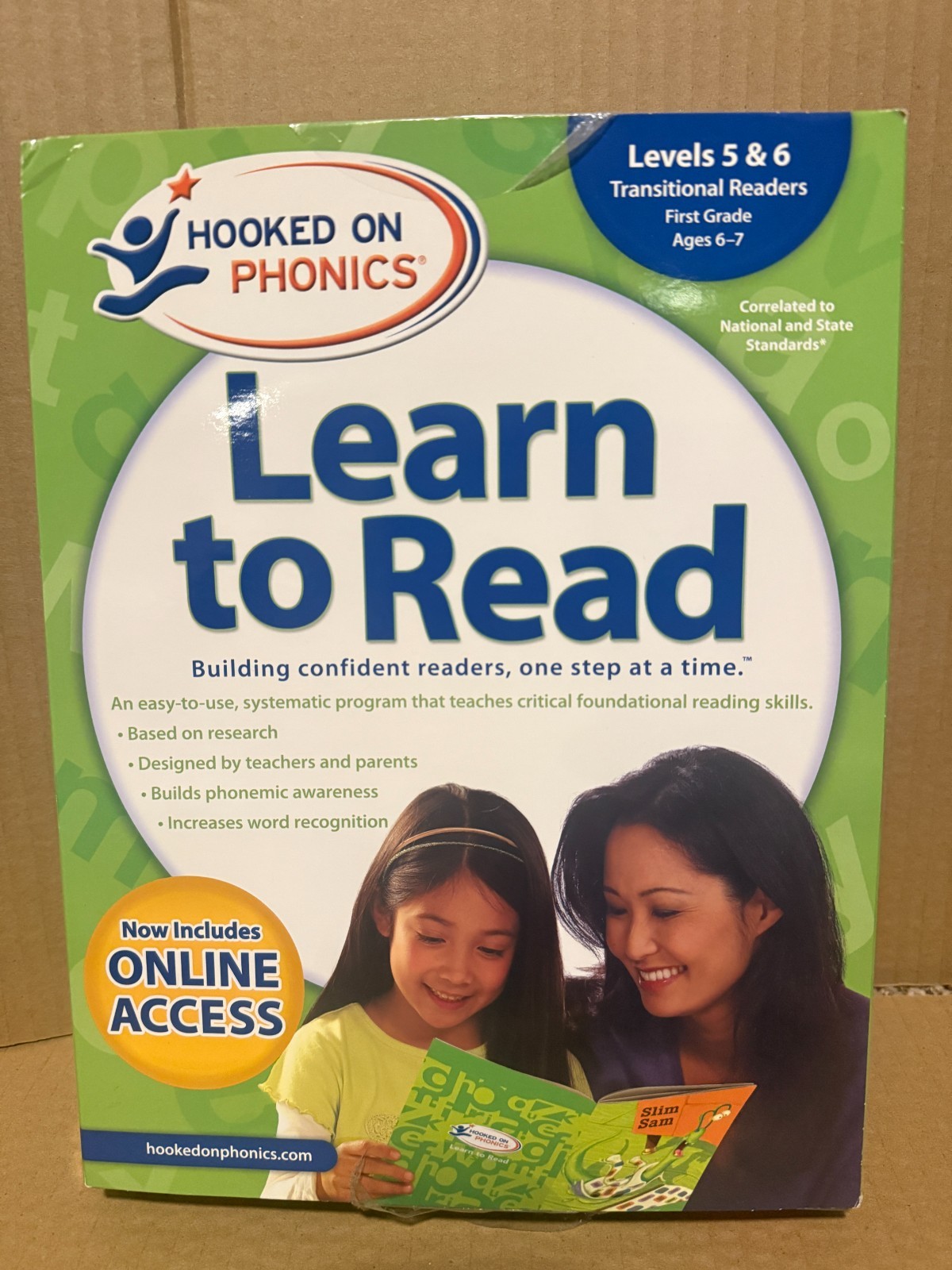 Hooked on Phonics Learn to Read Level 5 and 6 Ages 6 to 7