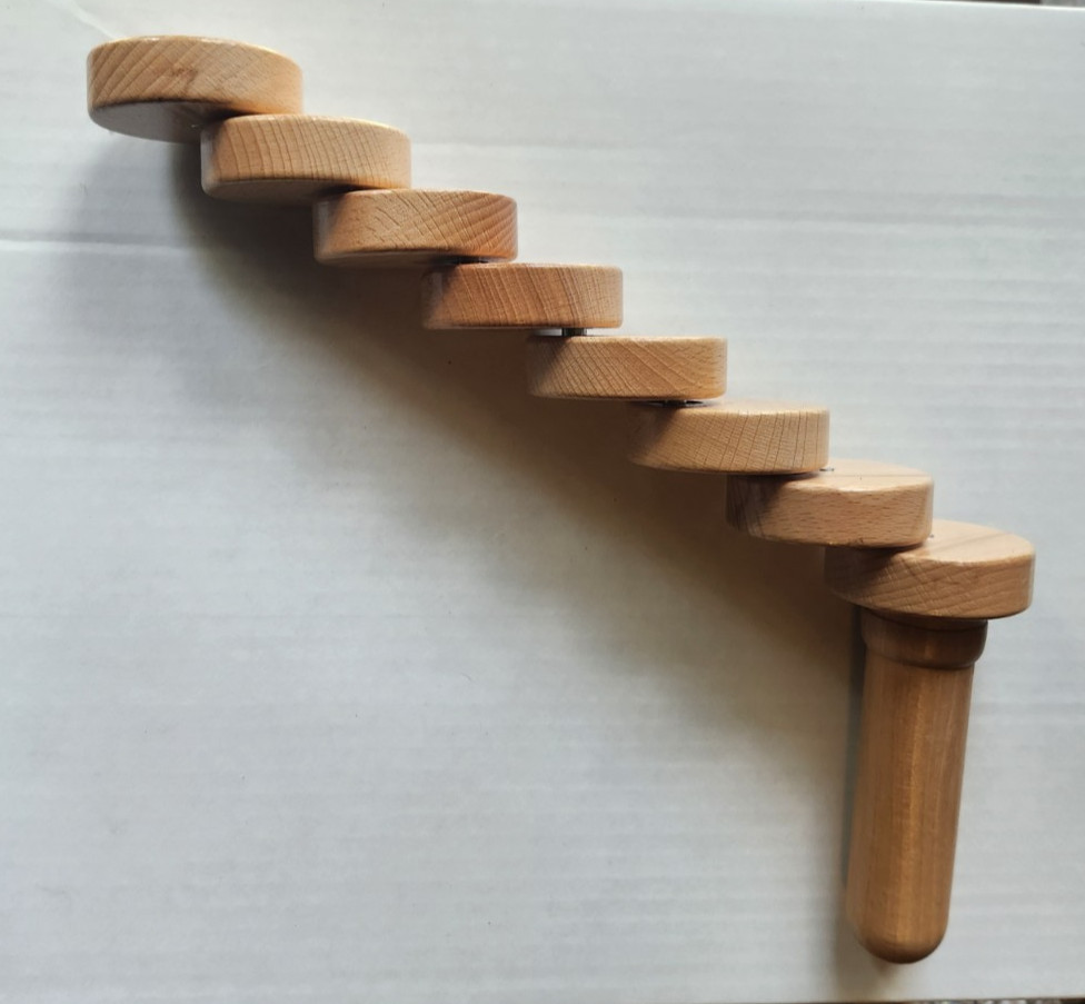 True Balance Handheld Wooden Toy by Excite “STEM” Coordination New/Sealed