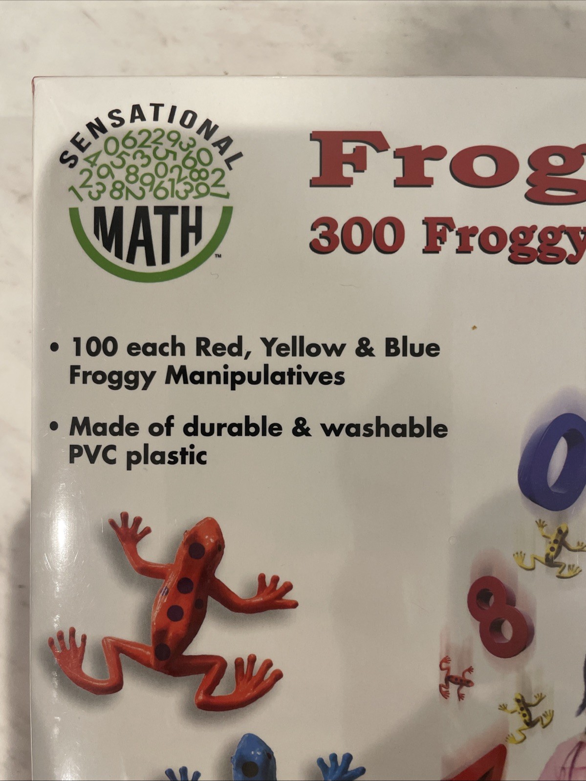 Essential Learning Products – Froggy Went a Countin’ 300 Manipulatives – Sealed