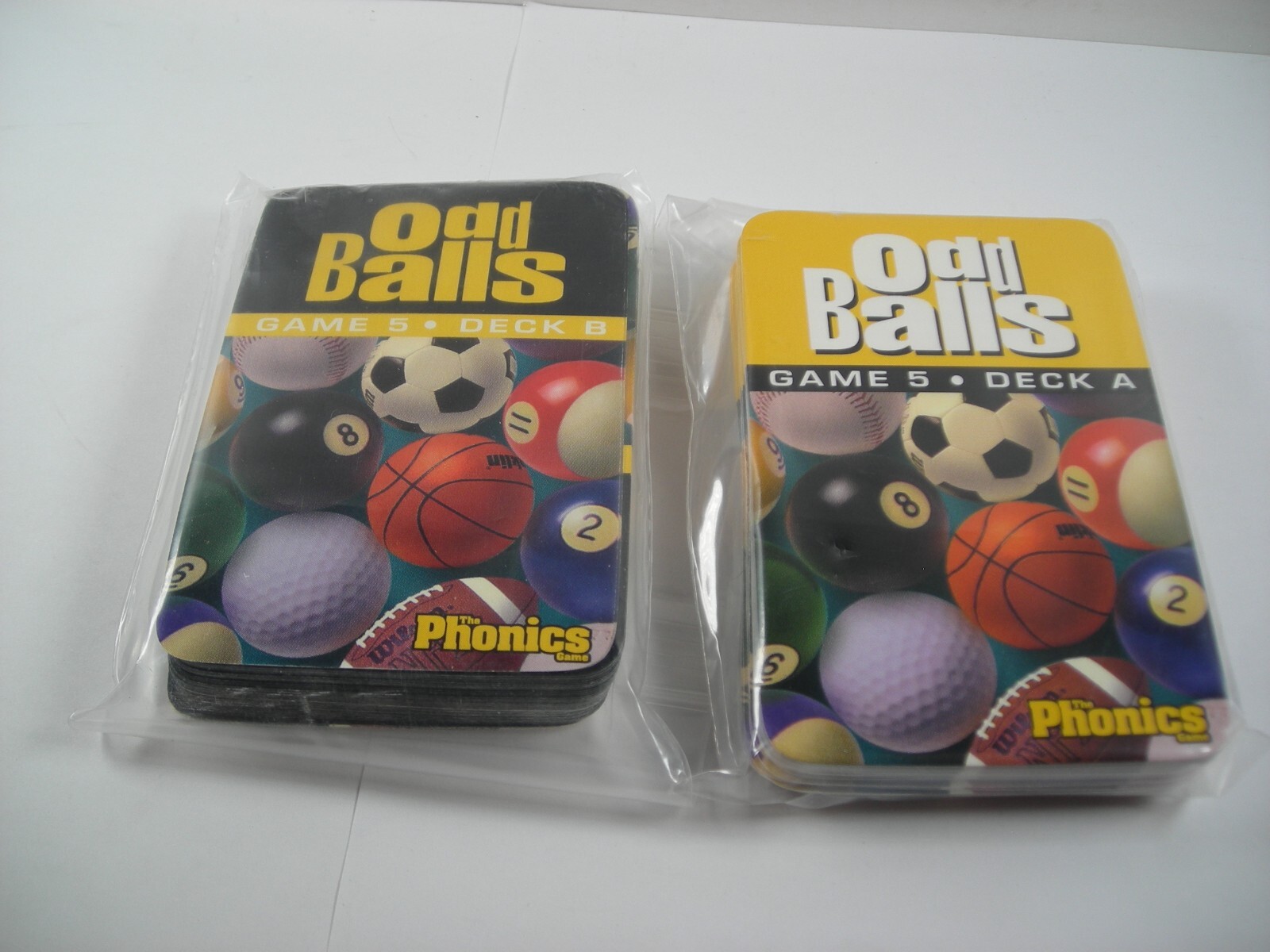 The Phonics Game Replacement Cards and Cassette Game 5 Odd Balls