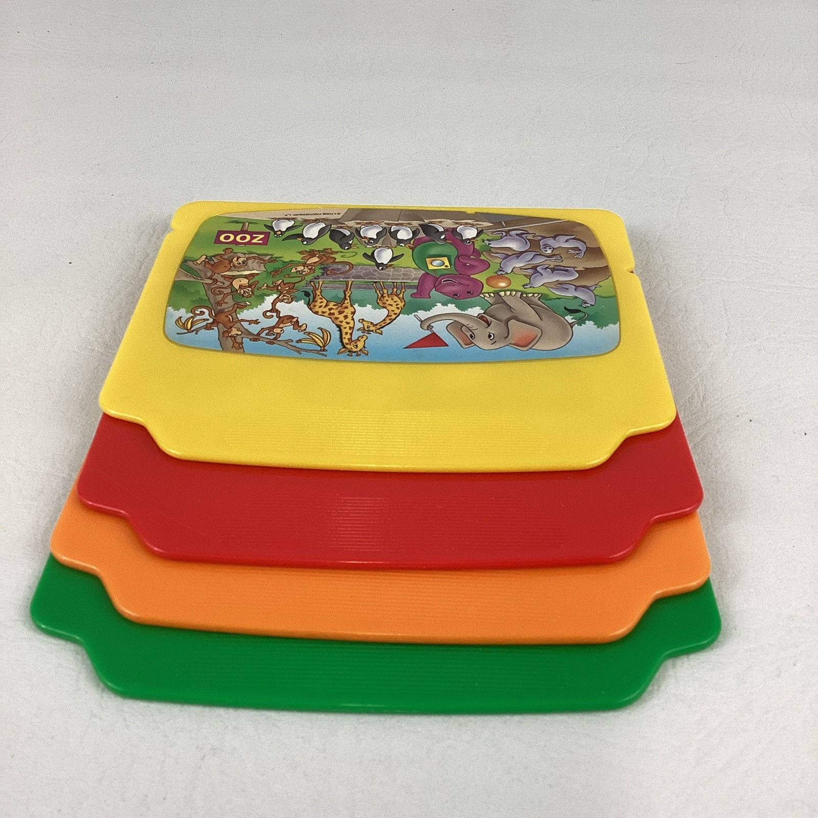 Barney Dinosaur Learning Fun Laptop Replacement Cartridges Vintage 2002 Mattel